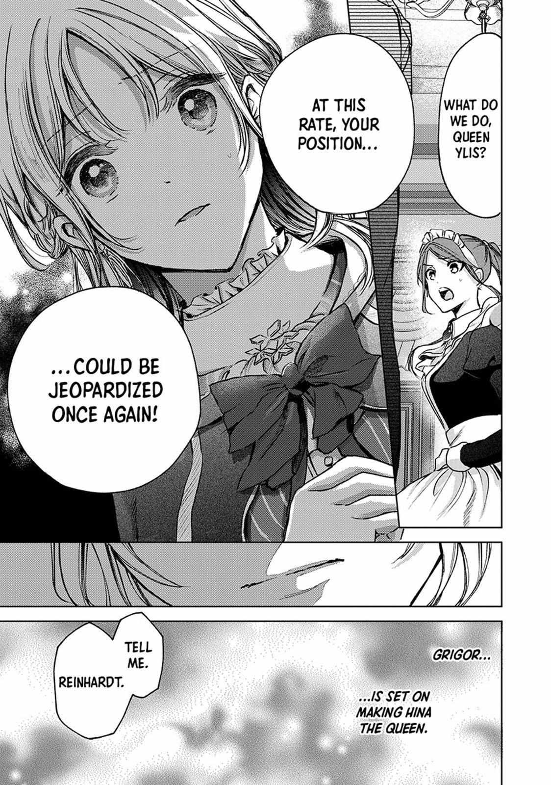 Ouhi-Sama Wa Rikon Shitai - Isekai Kara Seijo-Sama Ga Kita No De, Mou Oyaku Gomen Desu Wa Ne? - Chapter 21.2