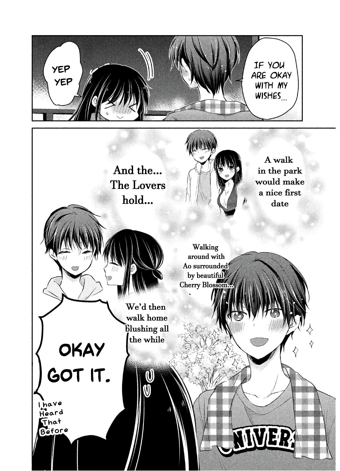 Midara Na Ao-Chan Wa Benkyou Ga Dekinai Otona-Hen - Vol.1 Chapter 5: A Decent Date