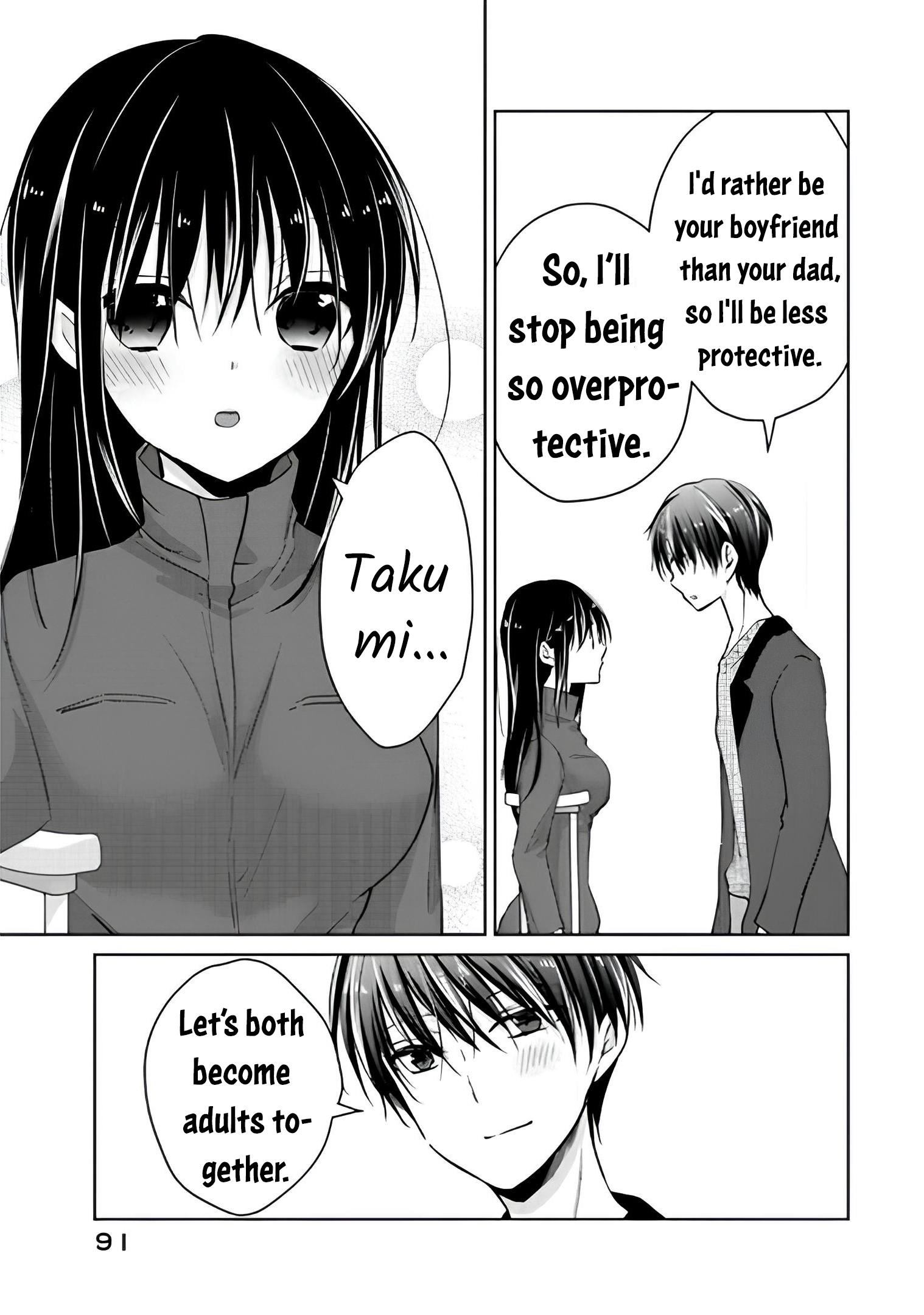 Midara Na Ao-Chan Wa Benkyou Ga Dekinai Otona-Hen - Vol.3 Chapter 13: Maybe I'm Overprotective