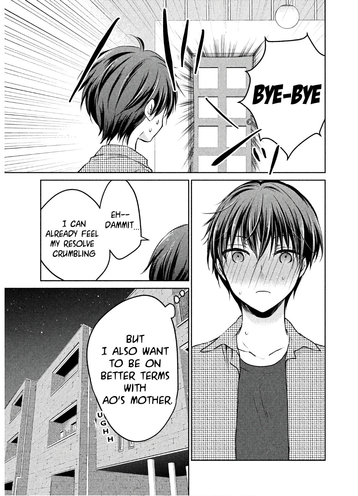 Midara Na Ao-Chan Wa Benkyou Ga Dekinai Otona-Hen - Vol.1 Chapter 3: Even Though I Want To Advance Further