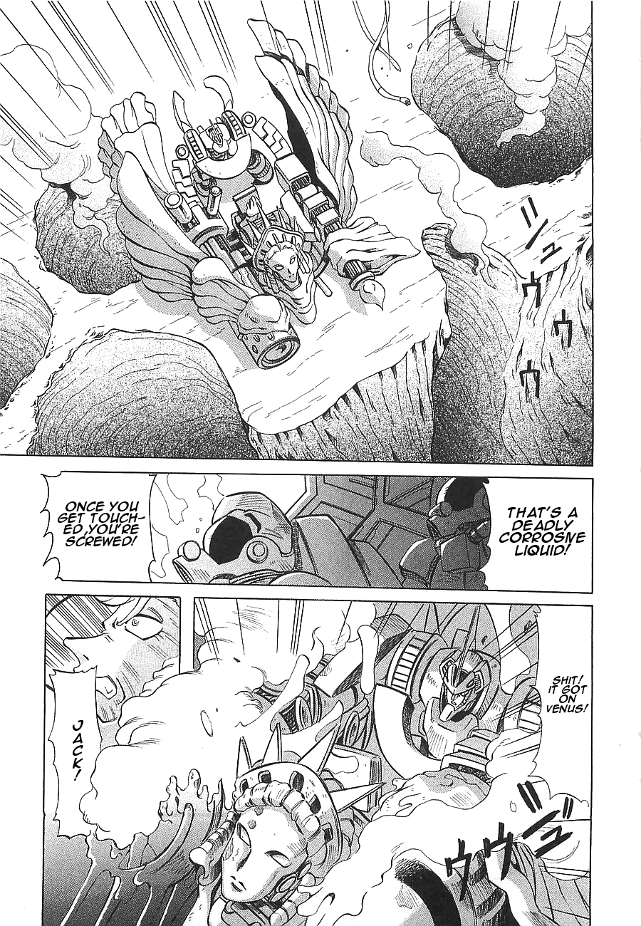 Getter Robo Hien - The Earth Suicide - Vol.2 Chapter 8: Terror! The Thorns Who Spell Death!