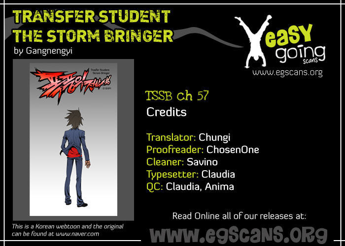 Transfer Student Storm Bringer - Chapter 57