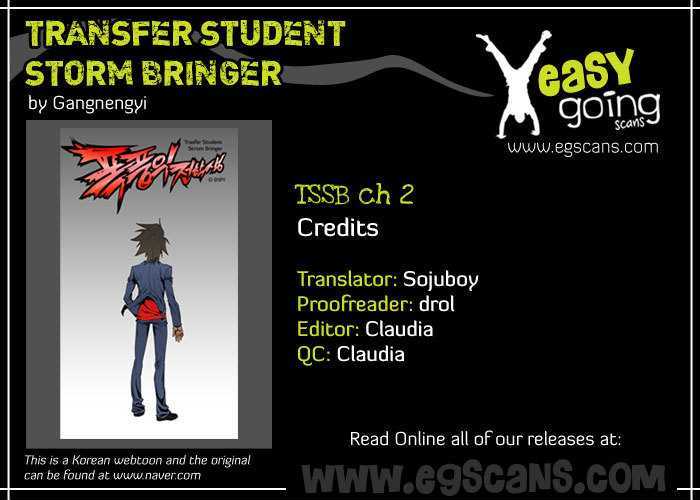 Transfer Student Storm Bringer - Chapter 2