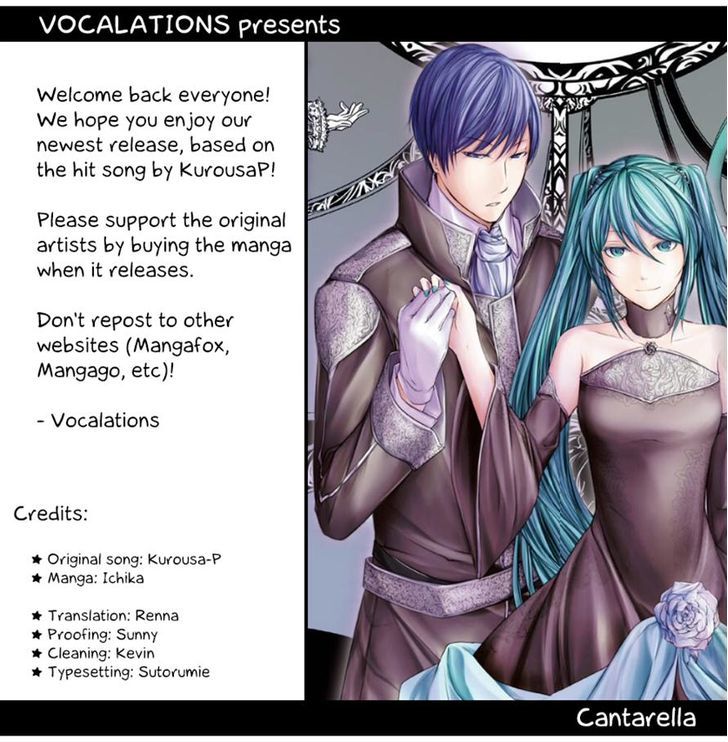 Cantarella - Poison Of Blue - Chapter 1