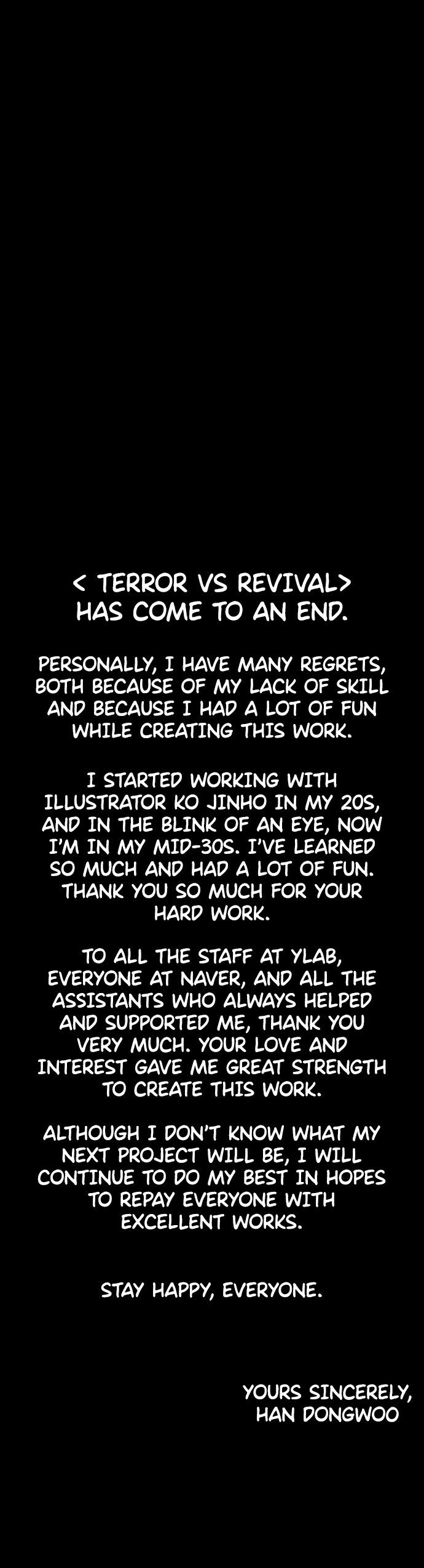 Terror Vs Revival - Chapter 88: Epilogue