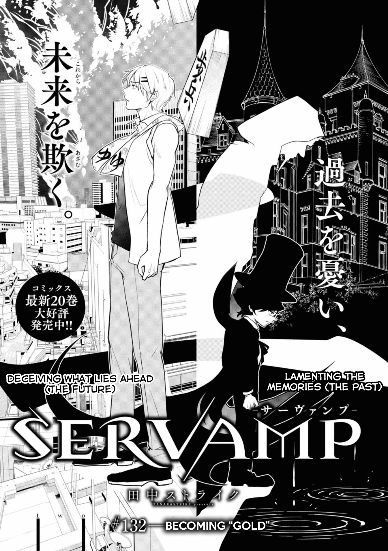 Servamp - Chapter 132: Becoming "gold".