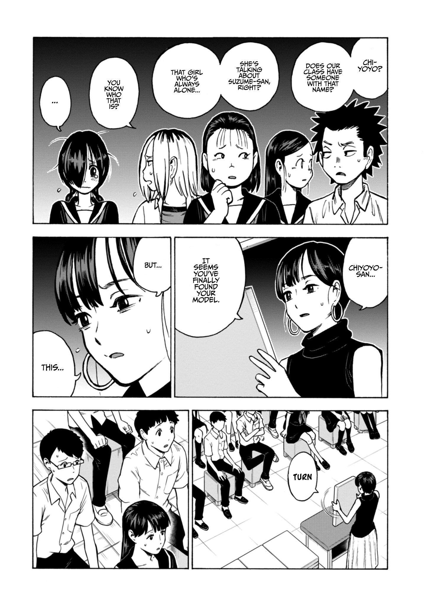 Shinobuna! Chiyo-Chan - Vol.3 Chapter 18: Classmate