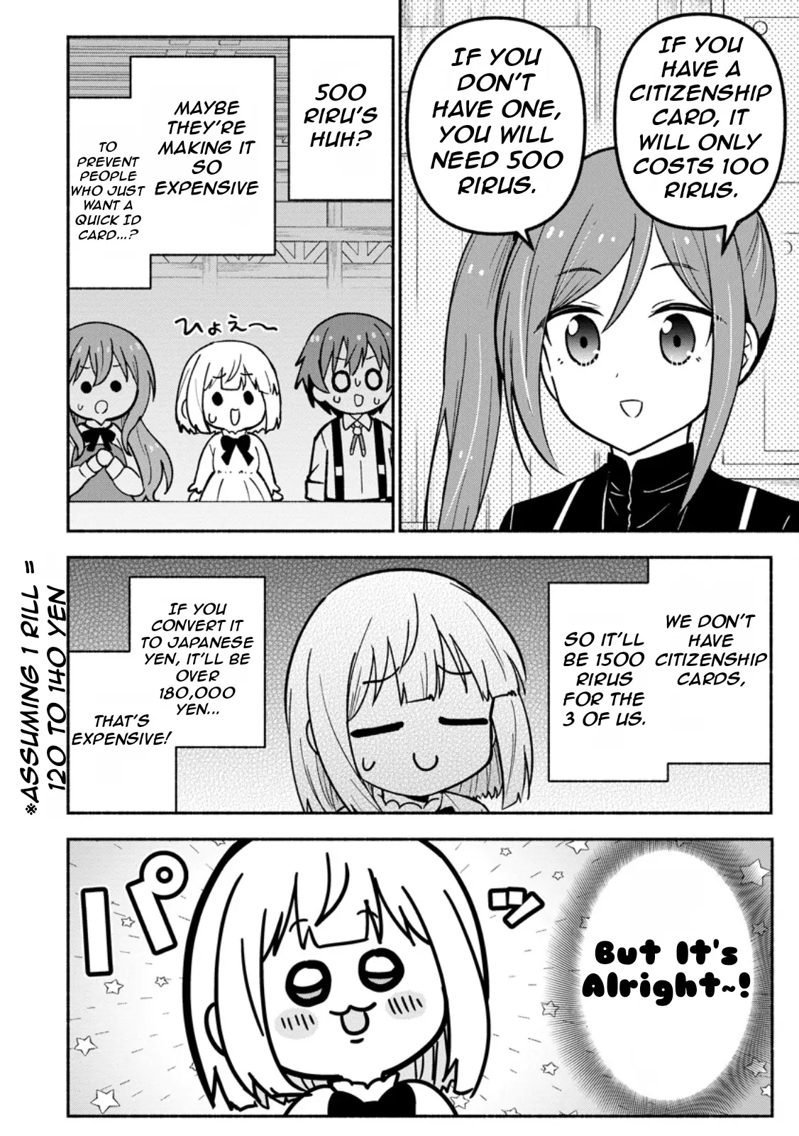 Isekai No Ochibi-Chan Wa Kyou Mo Nanika Wo Tsukuri Dasu - Vol.1 Chapter 4: Hunter's Guild And Relocation