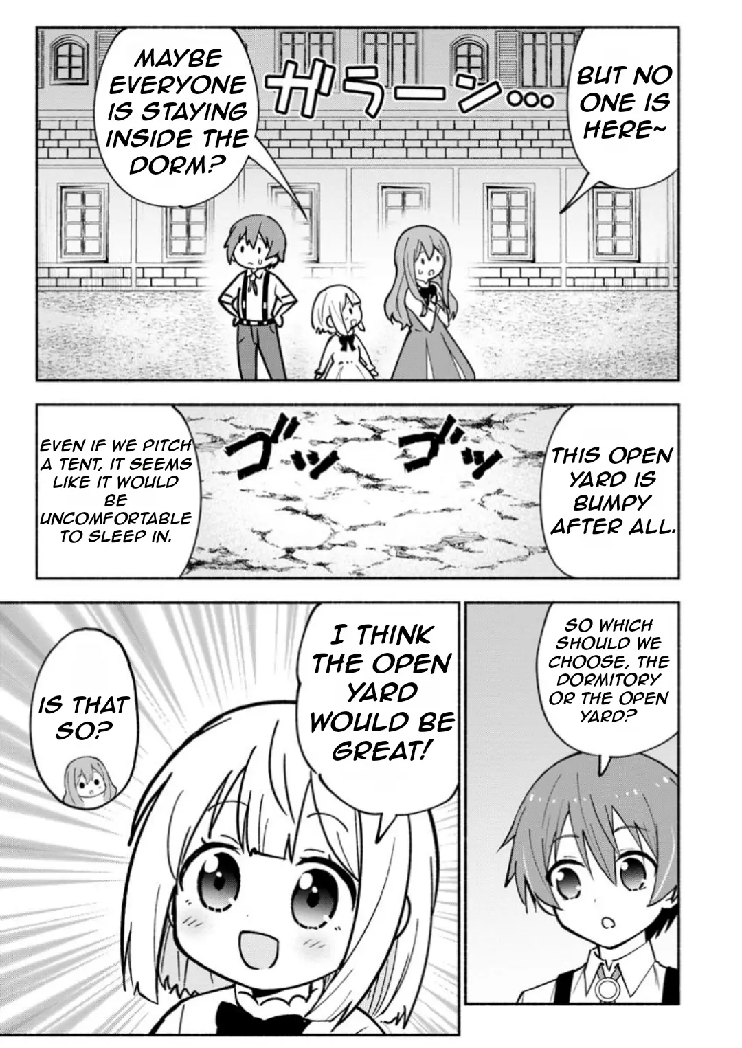 Isekai No Ochibi-Chan Wa Kyou Mo Nanika Wo Tsukuri Dasu - Vol.1 Chapter 4: Hunter's Guild And Relocation