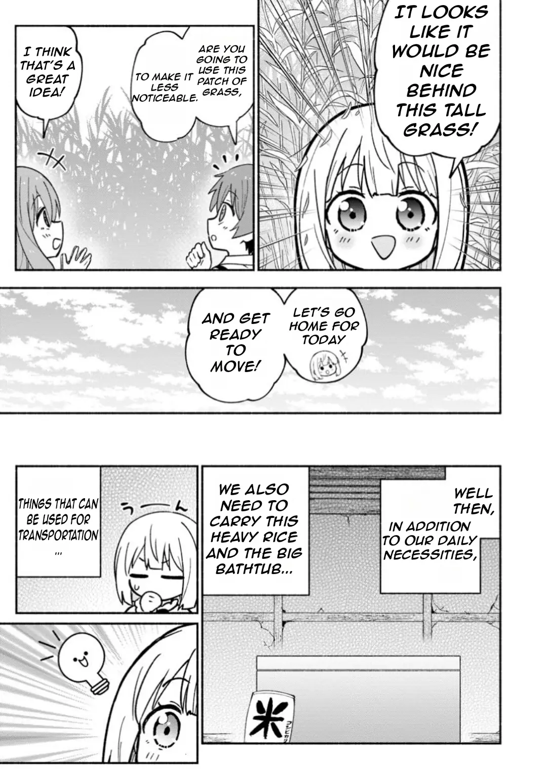 Isekai No Ochibi-Chan Wa Kyou Mo Nanika Wo Tsukuri Dasu - Vol.1 Chapter 4: Hunter's Guild And Relocation