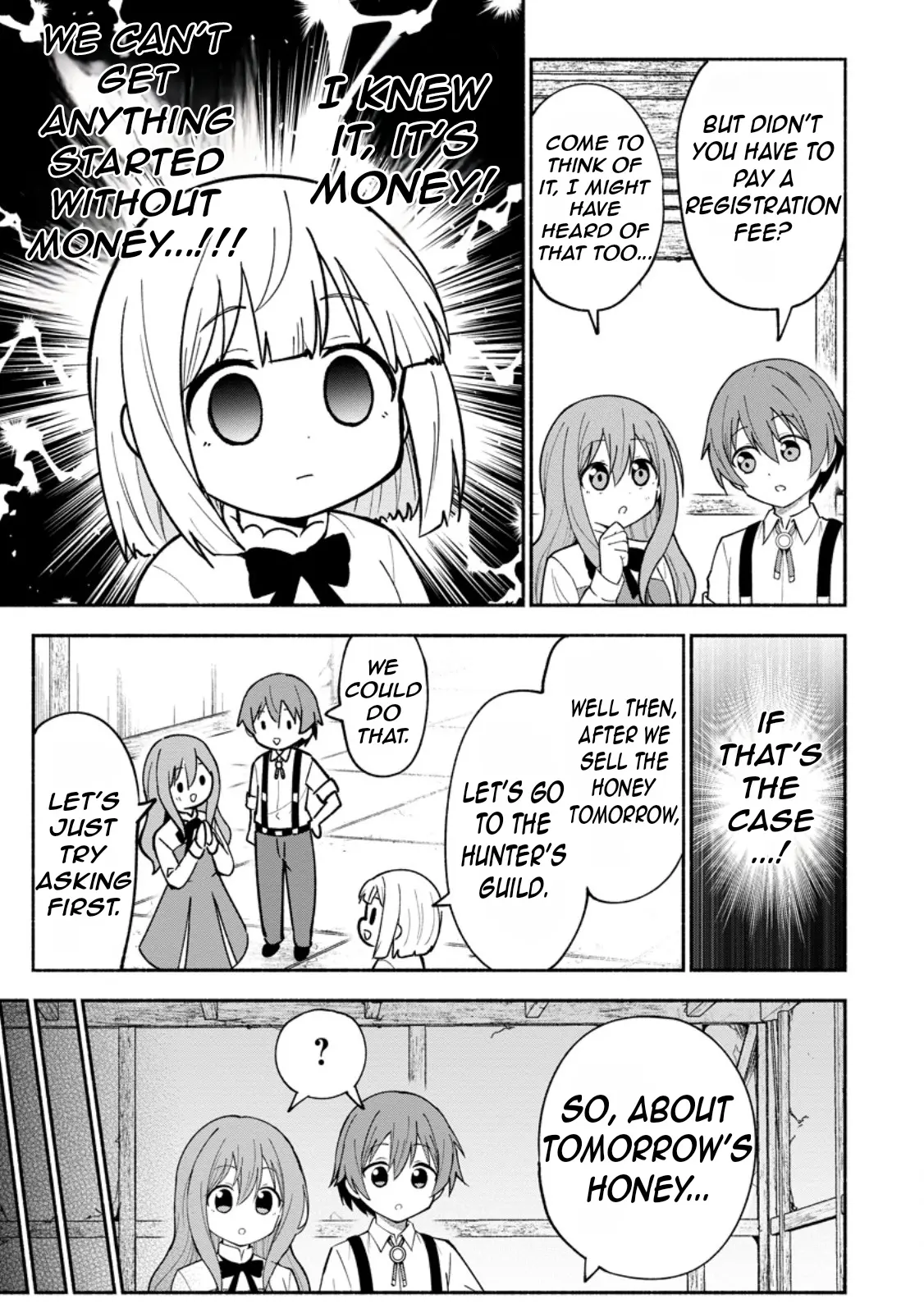 Isekai No Ochibi-Chan Wa Kyou Mo Nanika Wo Tsukuri Dasu - Vol.1 Chapter 3: To The Town Shops