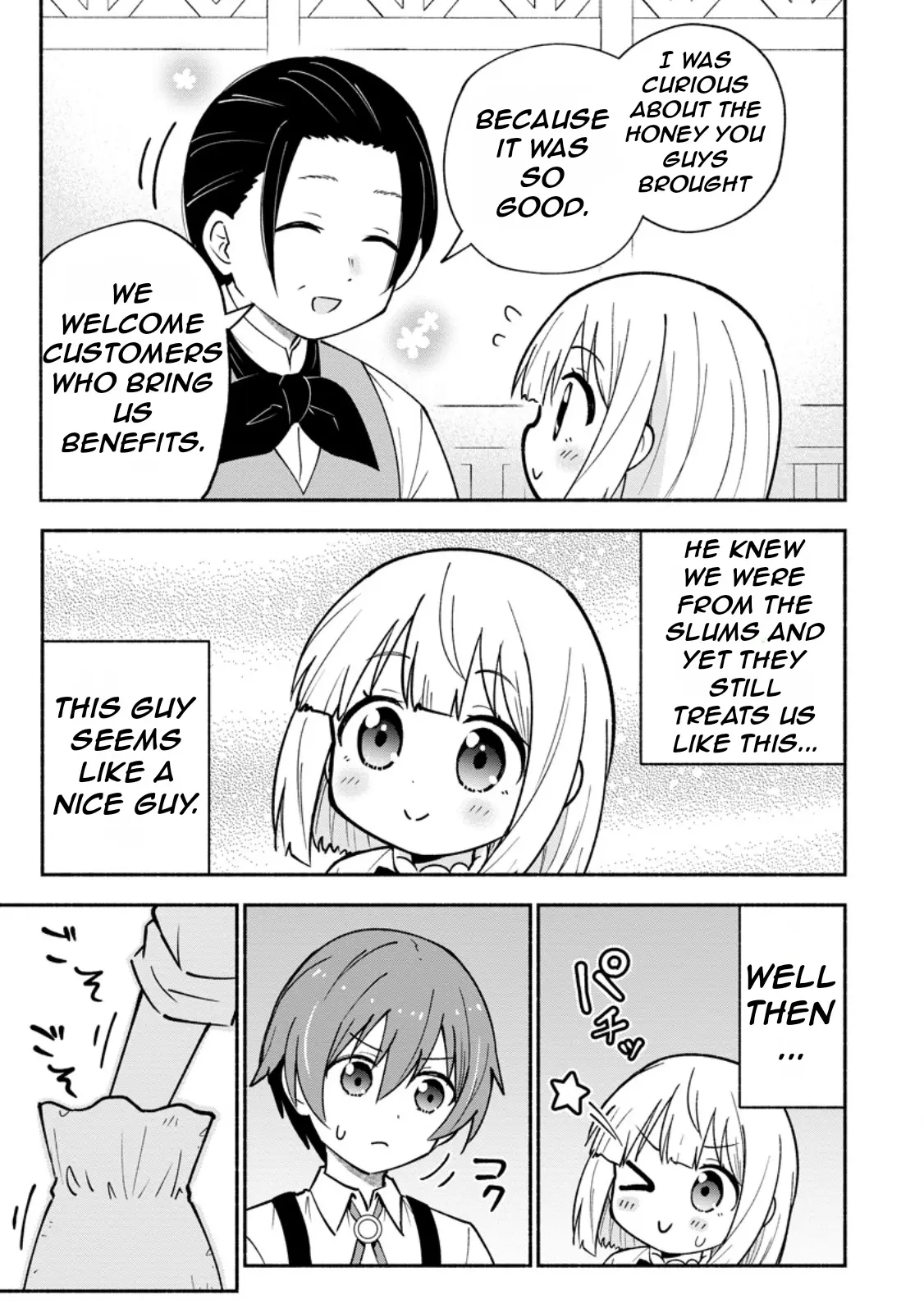 Isekai No Ochibi-Chan Wa Kyou Mo Nanika Wo Tsukuri Dasu - Vol.1 Chapter 3: To The Town Shops