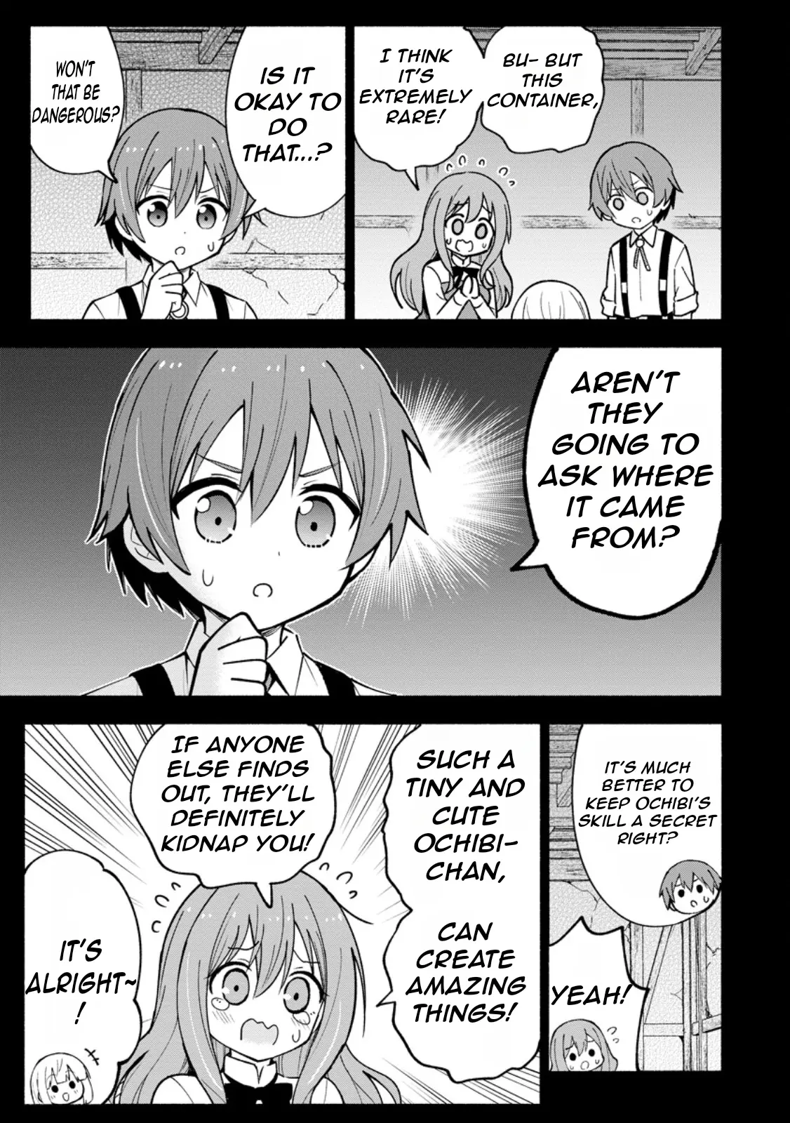 Isekai No Ochibi-Chan Wa Kyou Mo Nanika Wo Tsukuri Dasu - Vol.1 Chapter 3: To The Town Shops