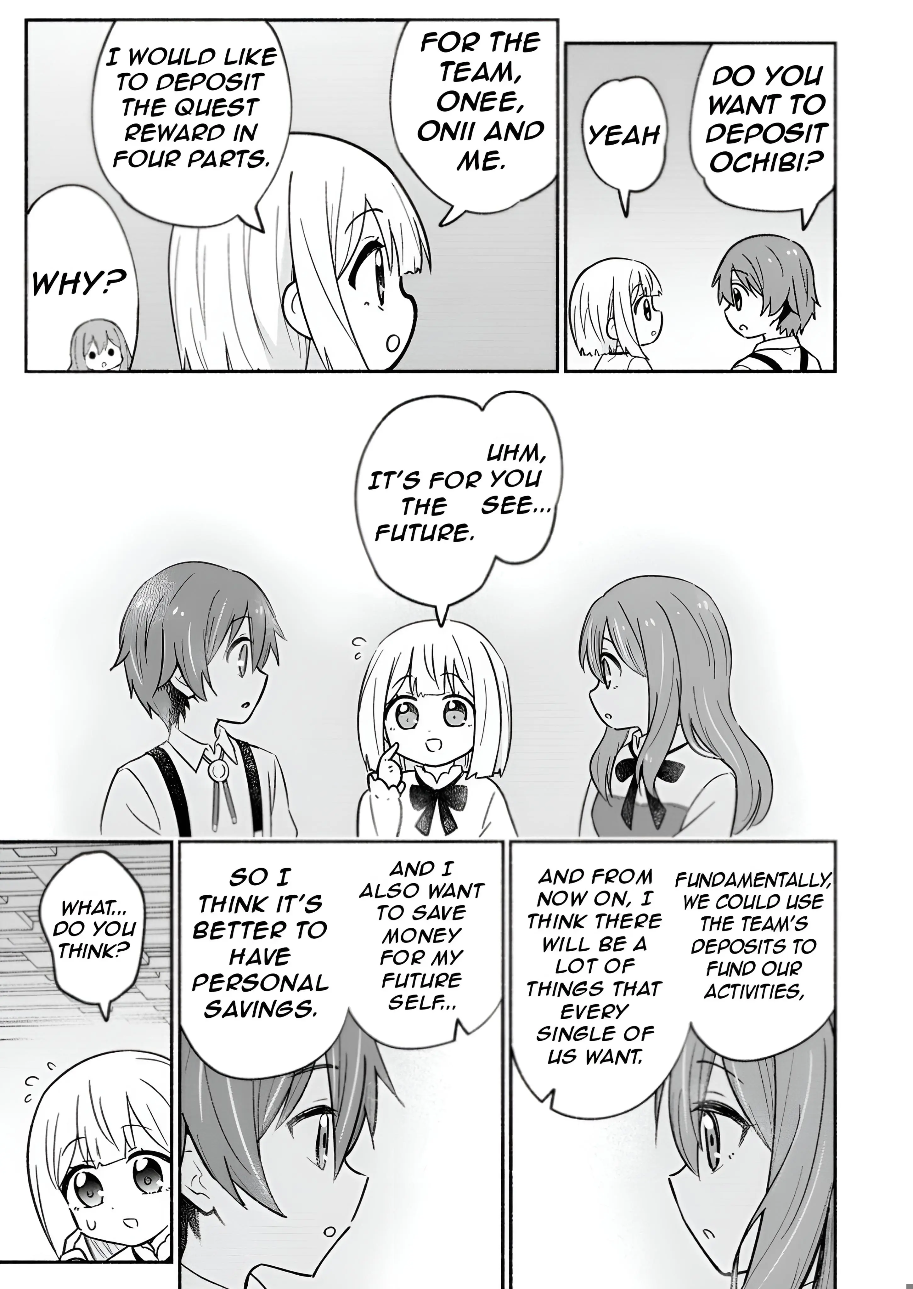 Isekai No Ochibi-Chan Wa Kyou Mo Nanika Wo Tsukuri Dasu - Vol.2 Chapter 7: Accomplishing The First Quest And Managing Money