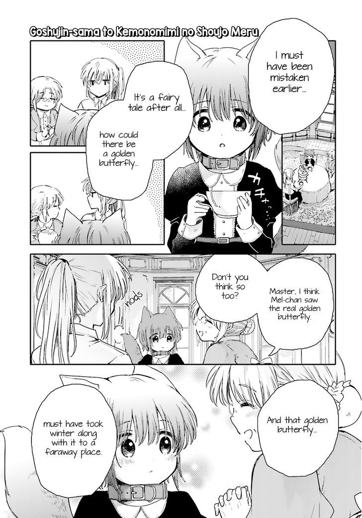 Goshujin-Sama To Kemonomimi No Shoujo Meru - Vol.1 Chapter 1 : Golden Butterfly