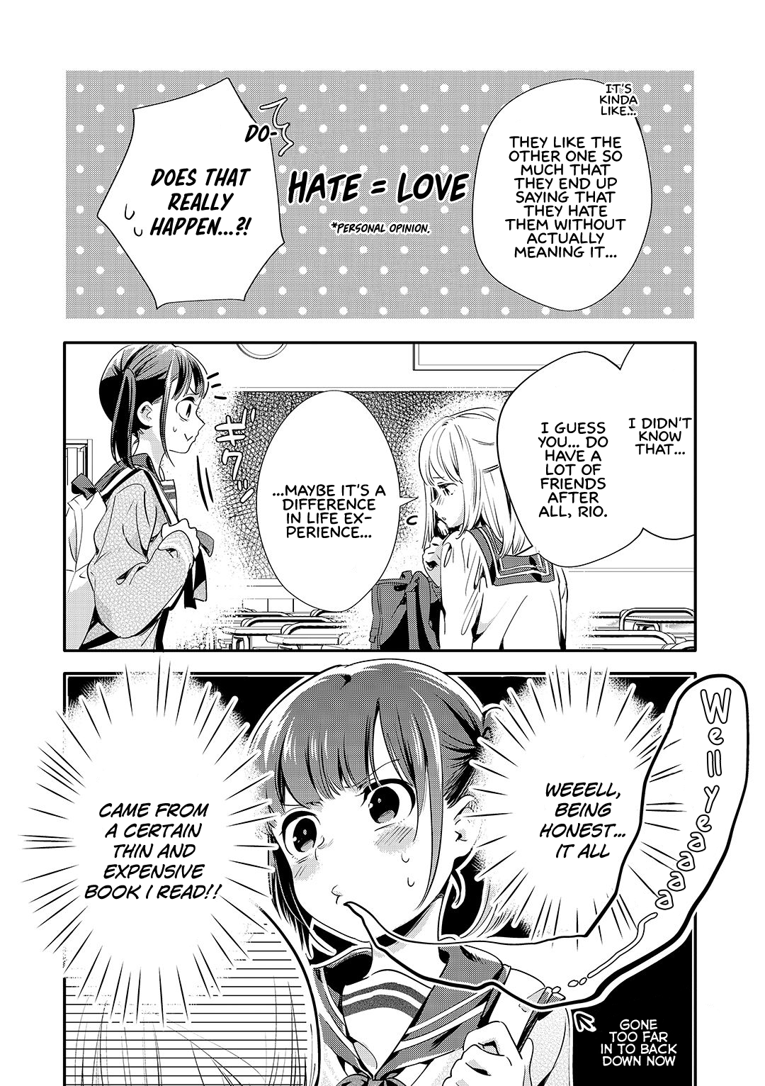 A Story About An Old Man Teaches Bad Things To A School Girl - Chapter 15: The Difference Between Love And Hate Is Paper Thin