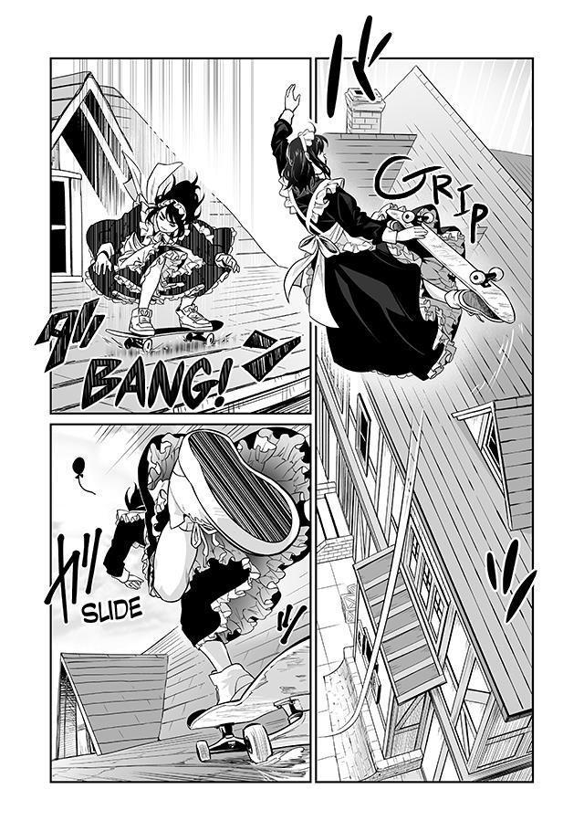 Maid Skater - Chapter 1: Maids Can Fly, You Know!