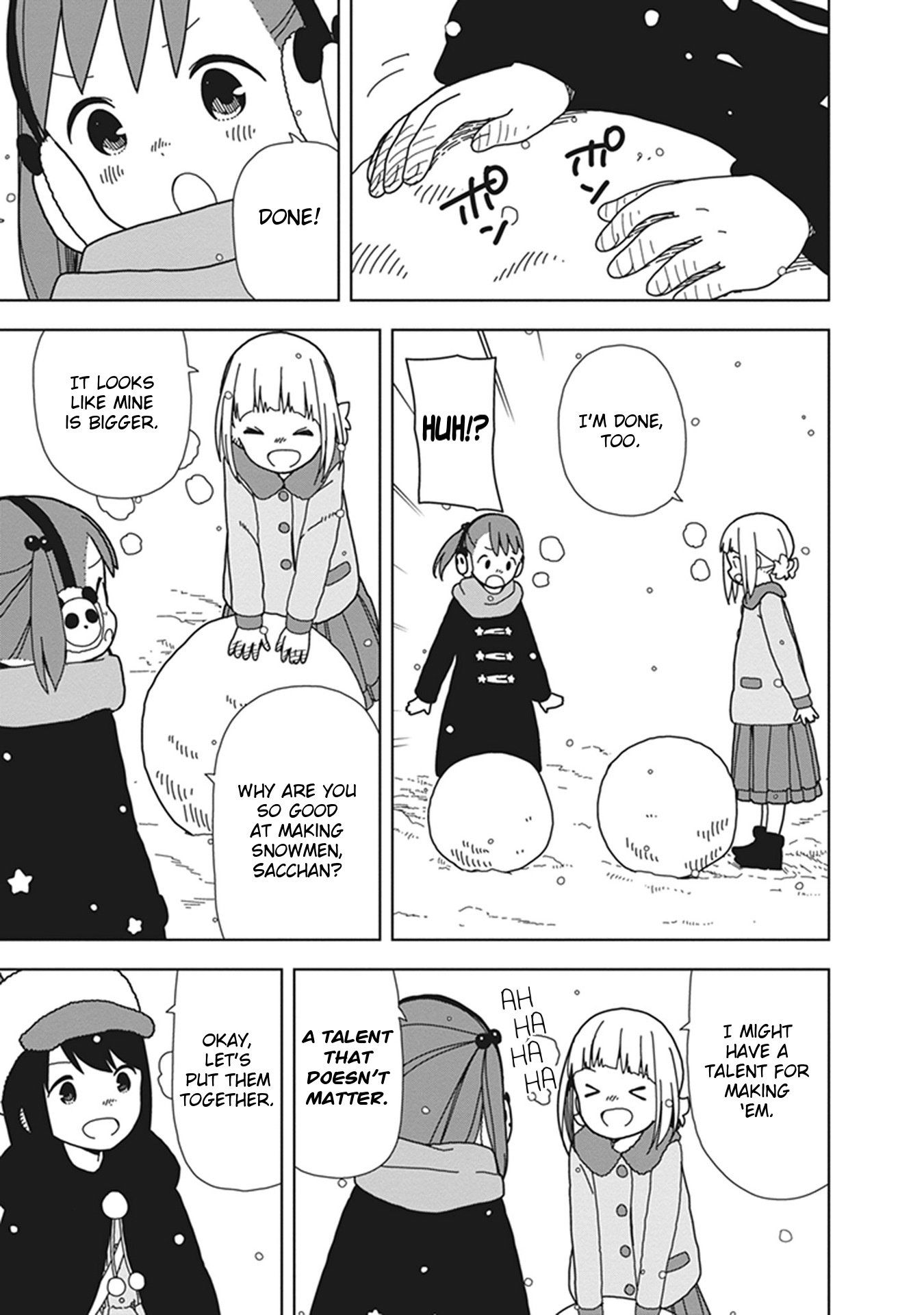 Mitsuboshi Colors - Vol.8 Chapter 67: Our Snowman