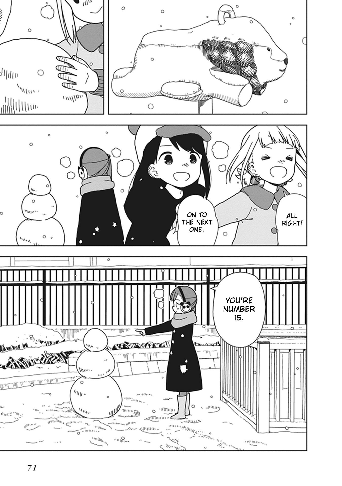 Mitsuboshi Colors - Vol.8 Chapter 67: Our Snowman