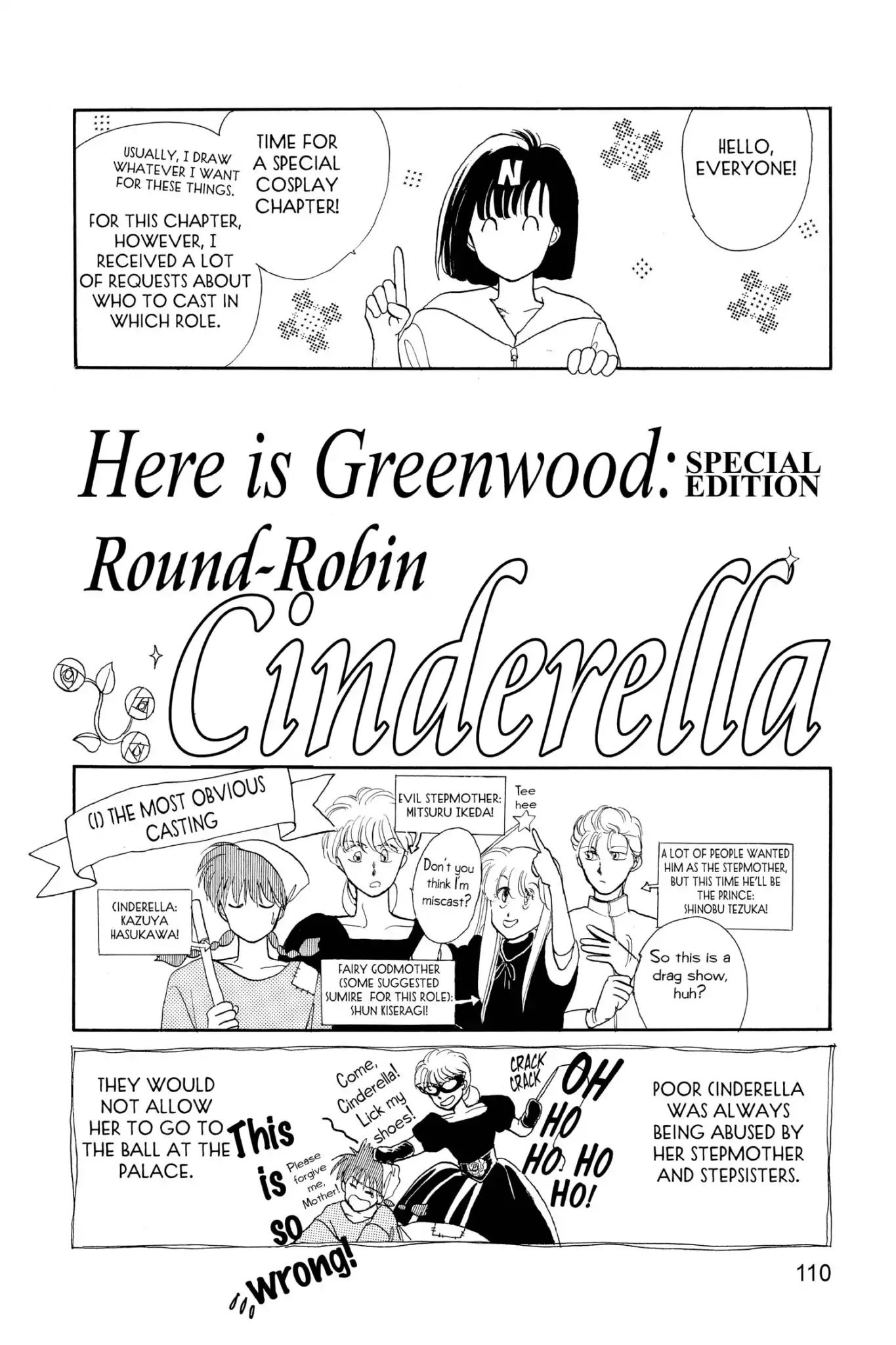 Koko Wa Greenwood - Vol.8 Chapter 39.5: Spcial: Round-Robin Cinderella