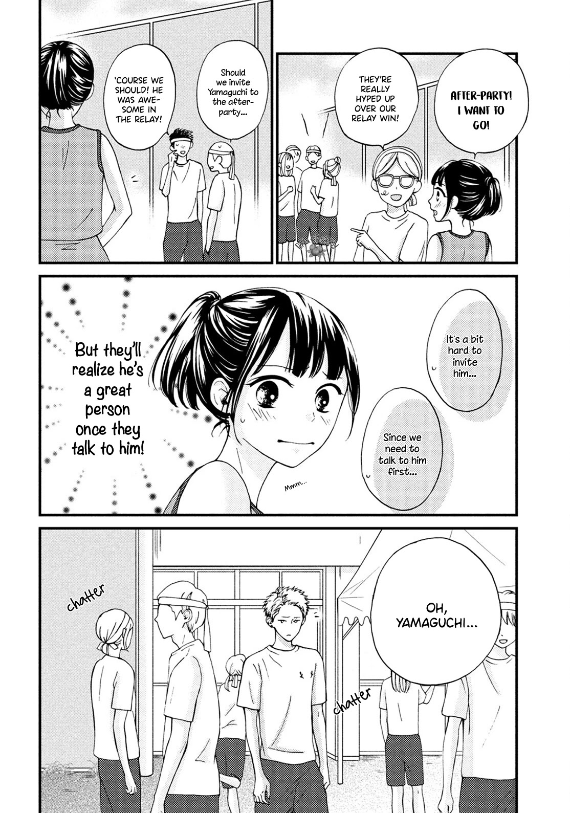 Yamaguchi-Kun Wa Warukunai - Chapter 17