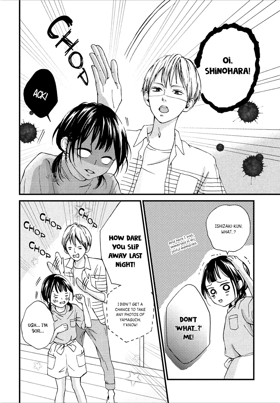 Yamaguchi-Kun Wa Warukunai - Chapter 10: It Wasn't Sudden