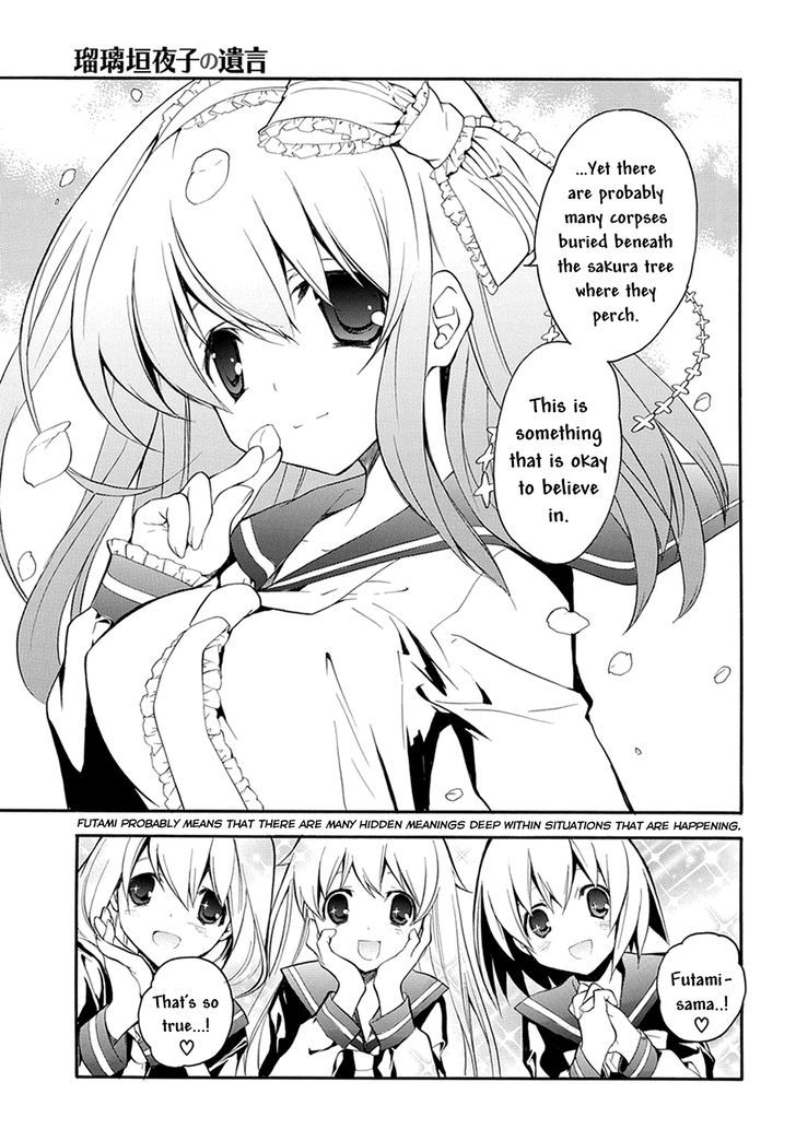 Rurigaki Yoruko No Yuigon - Chapter 7 : Beneath The Full Bloom Of The Sakura Tree