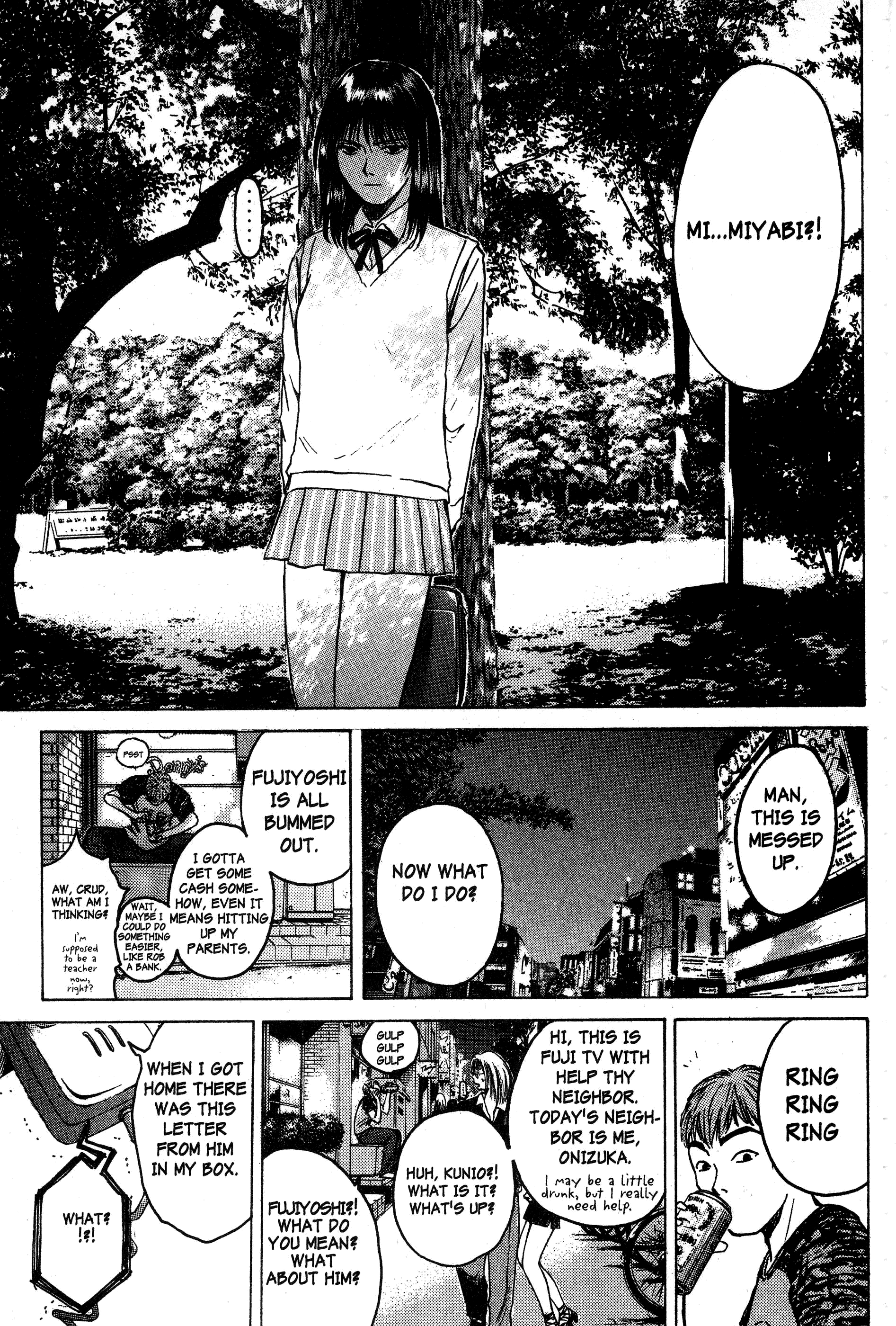 Gto - Vol.10 Chapter 79: Good-Bye Note