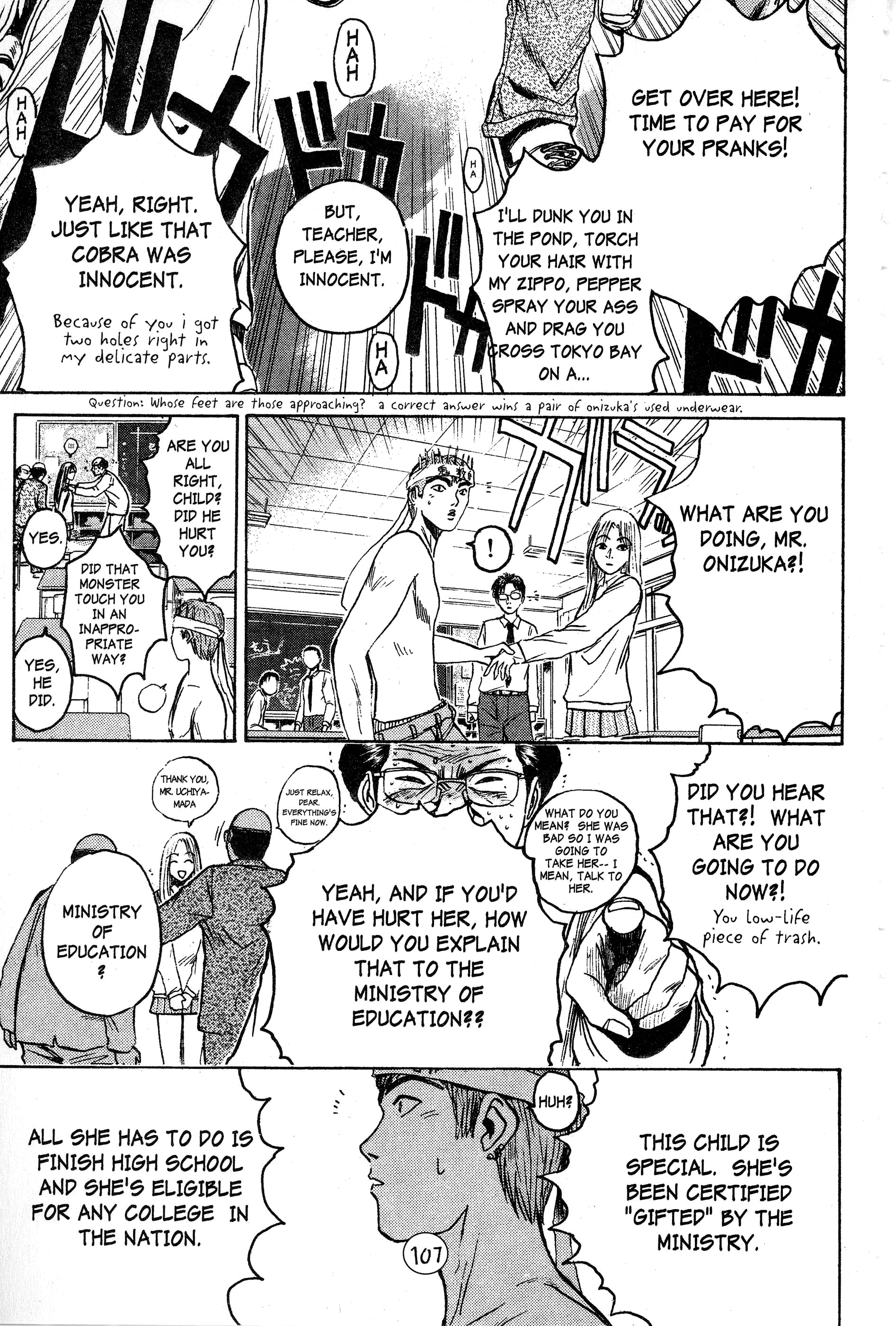 Gto - Vol.7 Chapter 55: The Innocent Mermaid