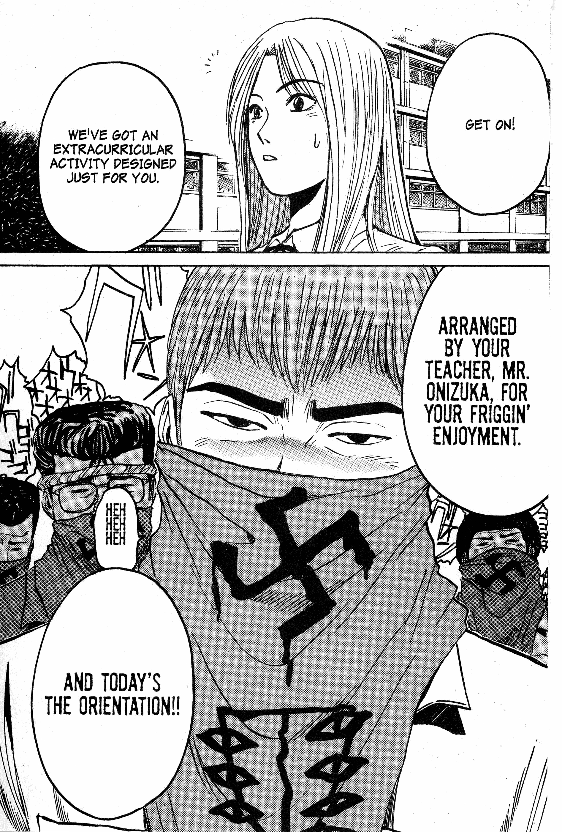 Gto - Vol.8 Chapter 64: Onidzuka's Extra-Curricular Class