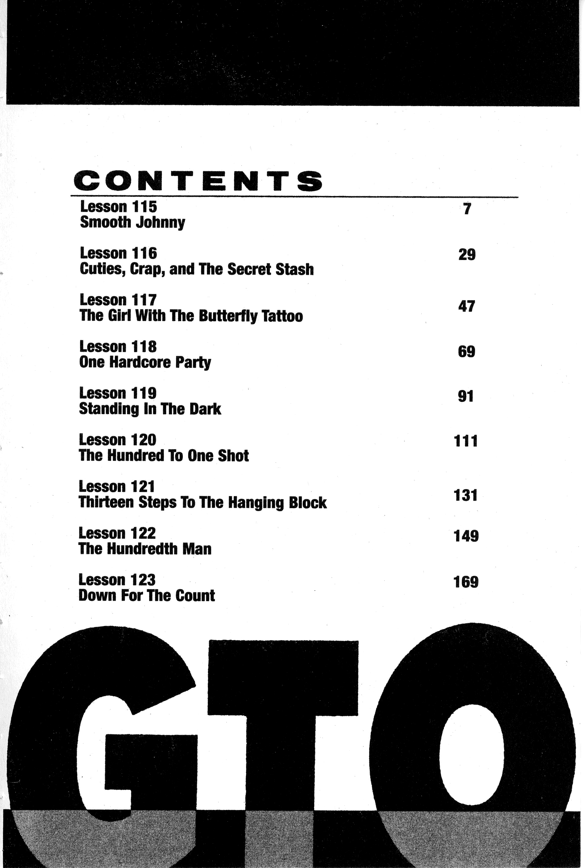 Gto - Vol.15 Chapter 115: Smooth Johnny