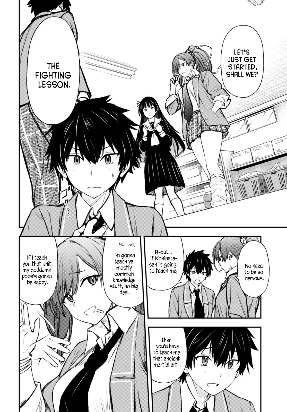 Houkago Wa Kenka Saikyou No Gyaru Ni Tsurekomareru Seikatsu Kanojo-Tachi Ni Sukarete, Boku Mo Saikyou Ni!? - Chapter 3: Two Lessons