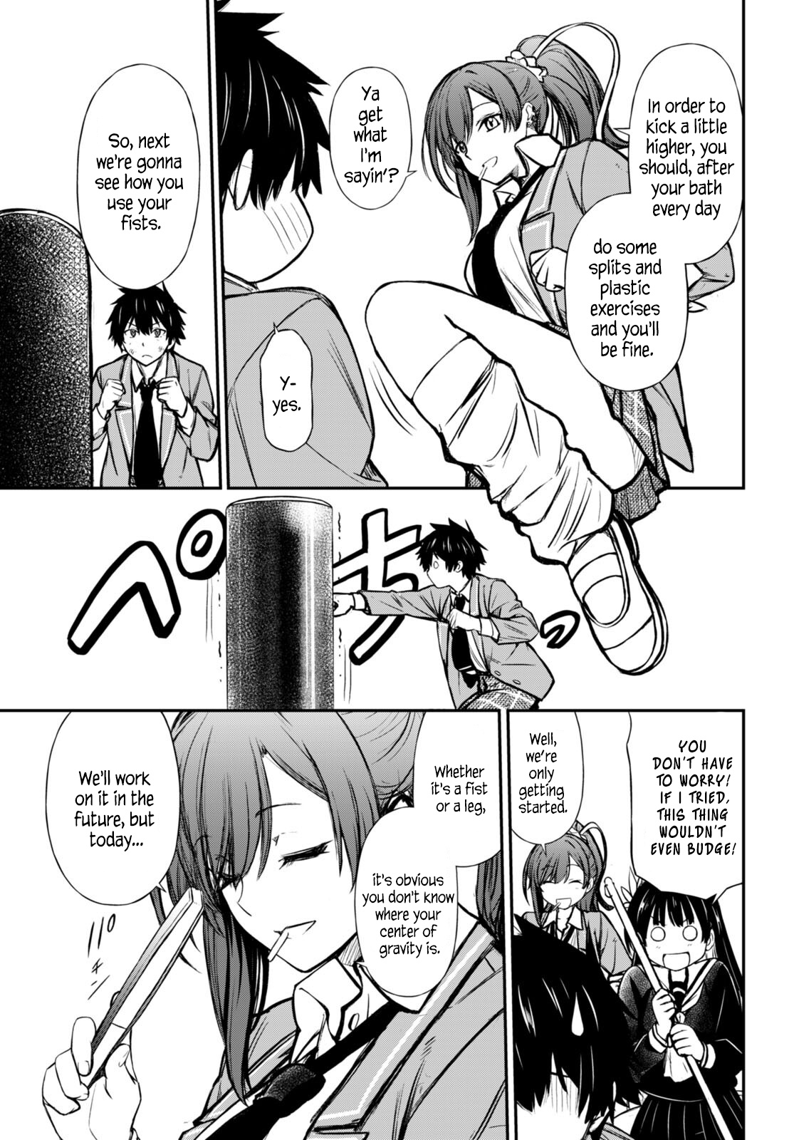 Houkago Wa Kenka Saikyou No Gyaru Ni Tsurekomareru Seikatsu Kanojo-Tachi Ni Sukarete, Boku Mo Saikyou Ni!? - Chapter 3: Two Lessons