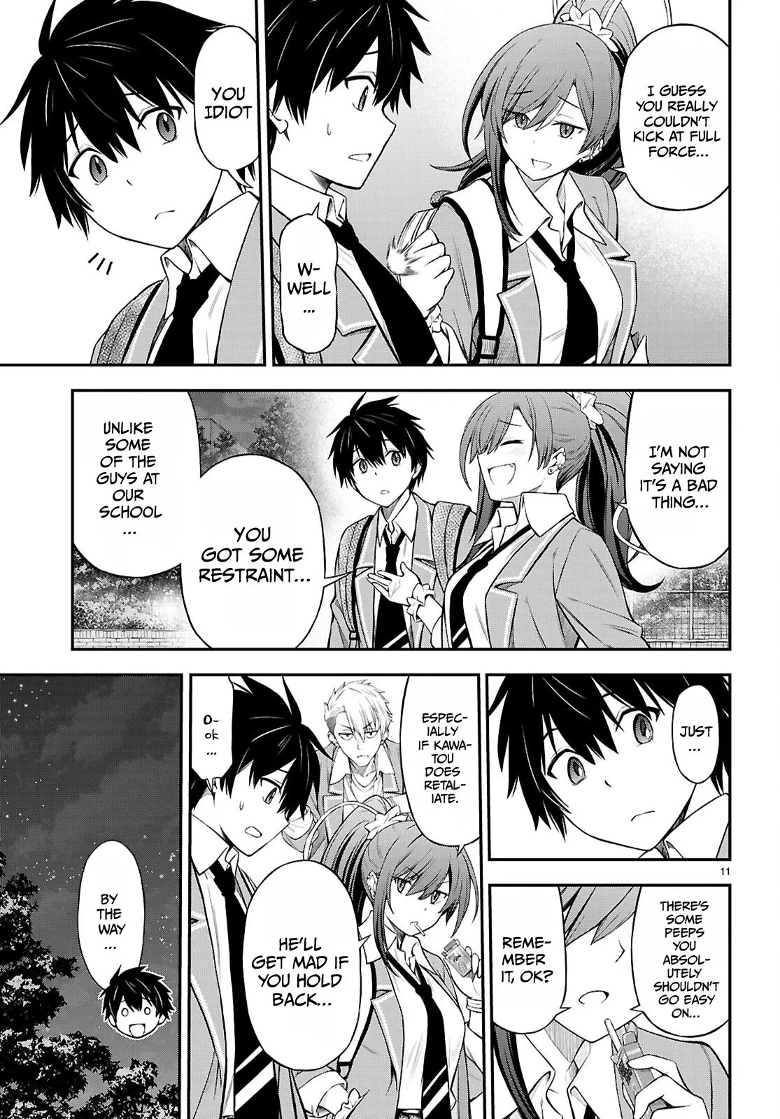 Houkago Wa Kenka Saikyou No Gyaru Ni Tsurekomareru Seikatsu Kanojo-Tachi Ni Sukarete, Boku Mo Saikyou Ni!? - Chapter 7: Thanks To You