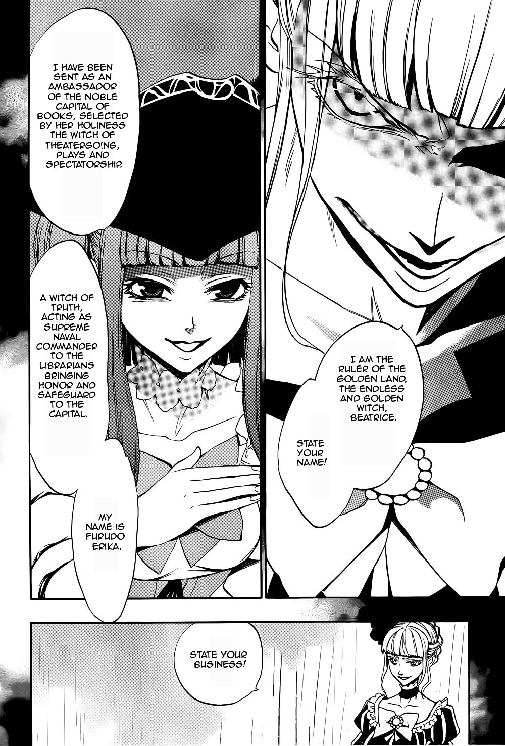 Umineko No Naku Koro Ni Chiru Episode 8: Twilight Of The Golden Witch - Vol.6 Chapter 26 : Ultimatum