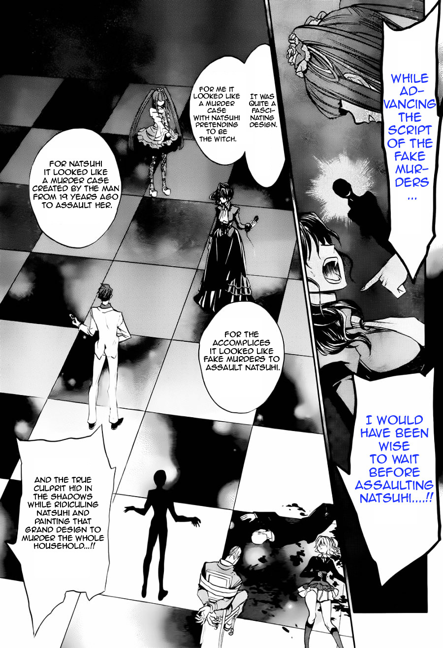 Umineko No Naku Koro Ni Chiru Episode 8: Twilight Of The Golden Witch - Vol.4 Chapter 20 : The Siege On The Chapel