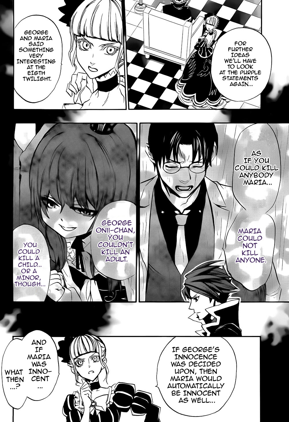 Umineko No Naku Koro Ni Chiru Episode 8: Twilight Of The Golden Witch - Vol.3 Chapter 12 : Bern S Challenge