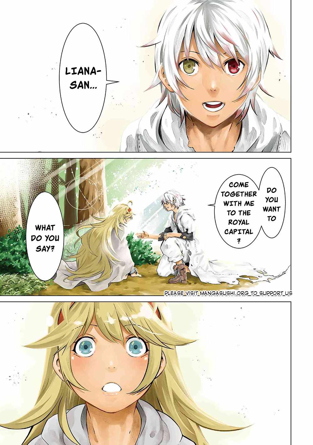 A White Mage Who Was Exiled After Being Handed A Knife In An Sss Rank Dungeon. Due To The Curse Of Yggdrasil, He Overcame His Weak Point, Lack Of Magical Power, And Became The Strongest In The World. - Chapter 5-1