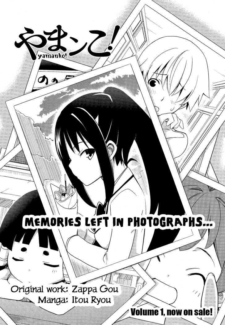 Yamanko! - Vol.2 Chapter 10 : Memories Left In Photographs...