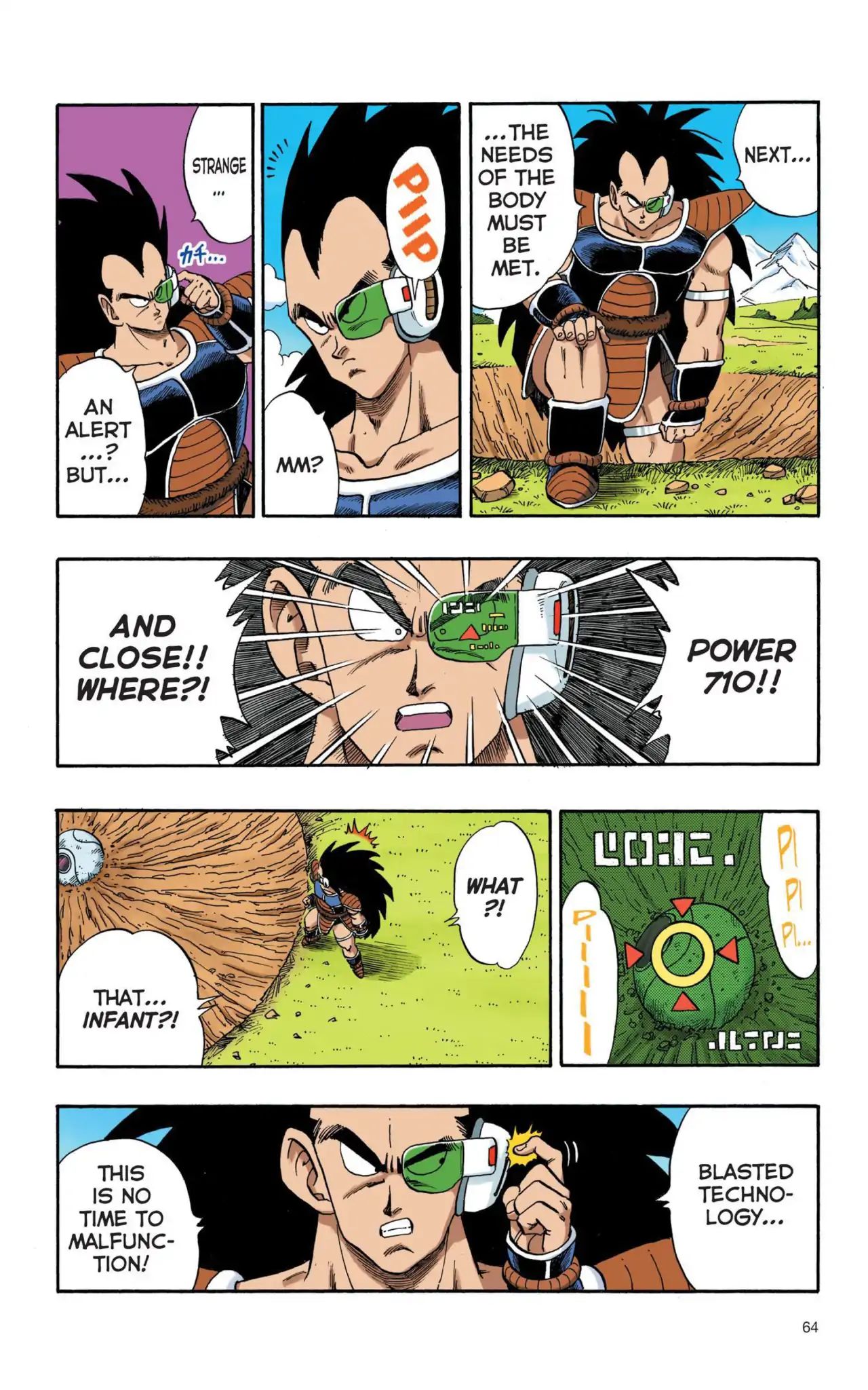 Dragon Ball Full Color Saiyan Arc - Vol.1 Chapter 005: An Unexpected Strength