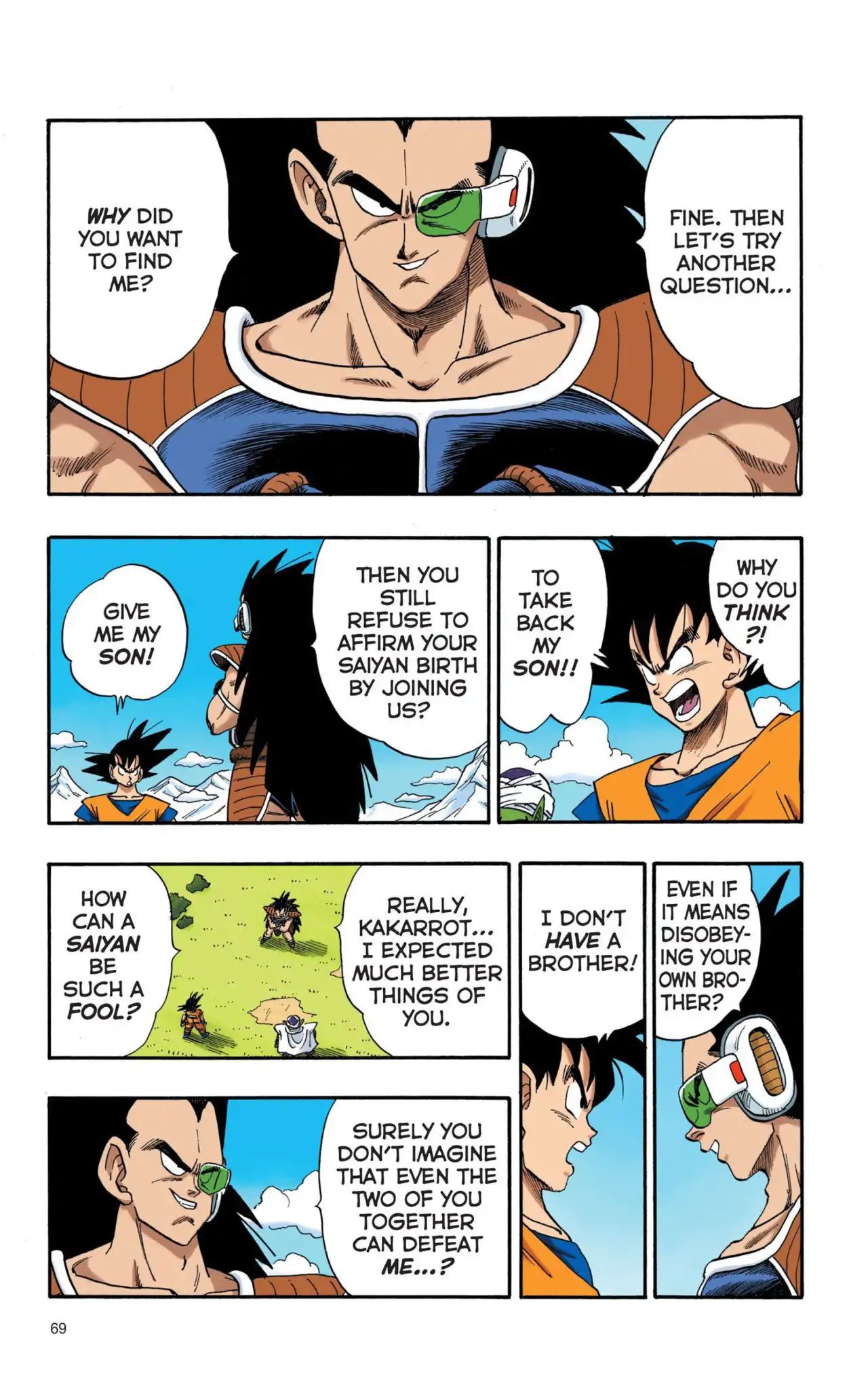 Dragon Ball Full Color Saiyan Arc - Vol.1 Chapter 005: An Unexpected Strength