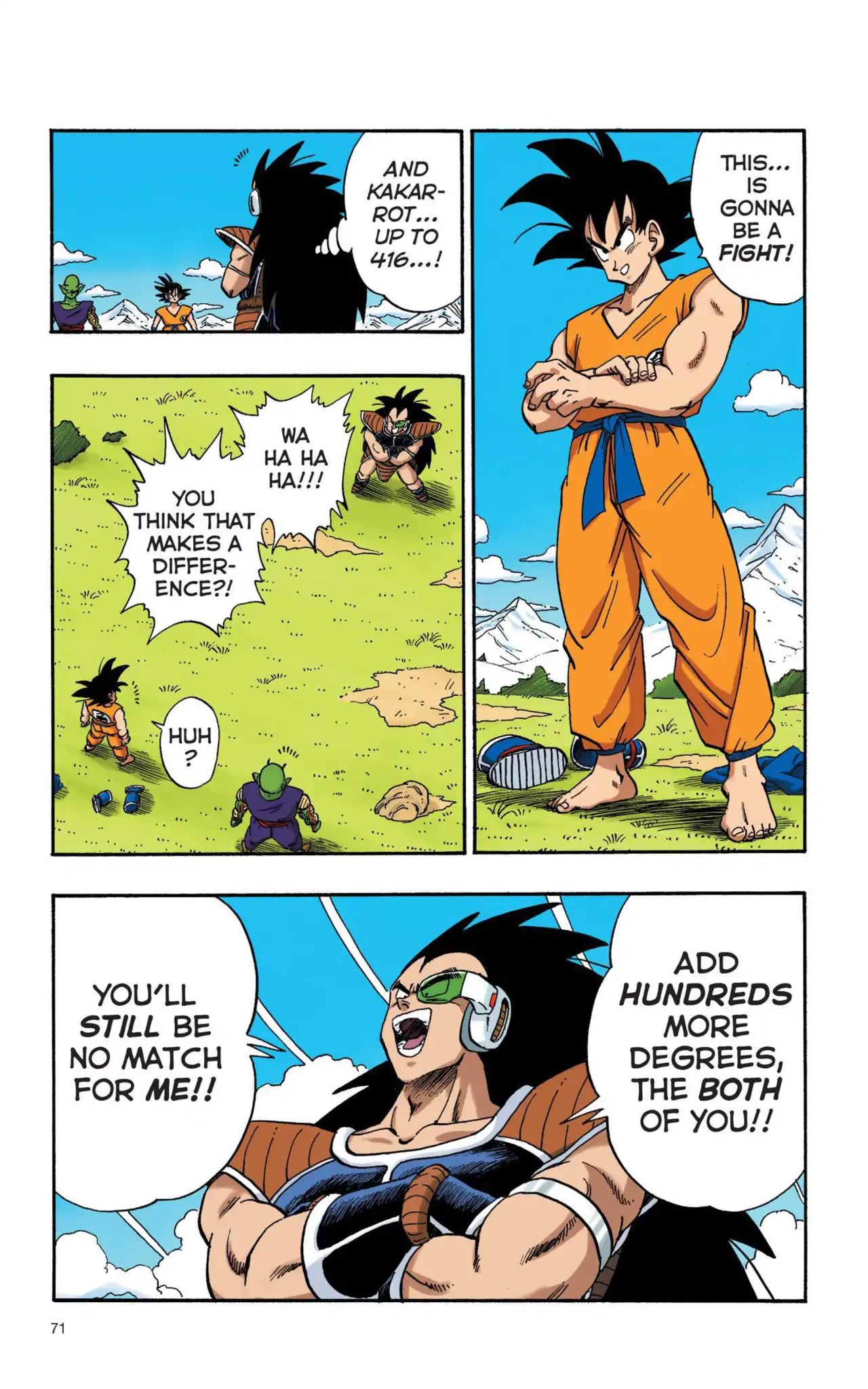 Dragon Ball Full Color Saiyan Arc - Vol.1 Chapter 005: An Unexpected Strength