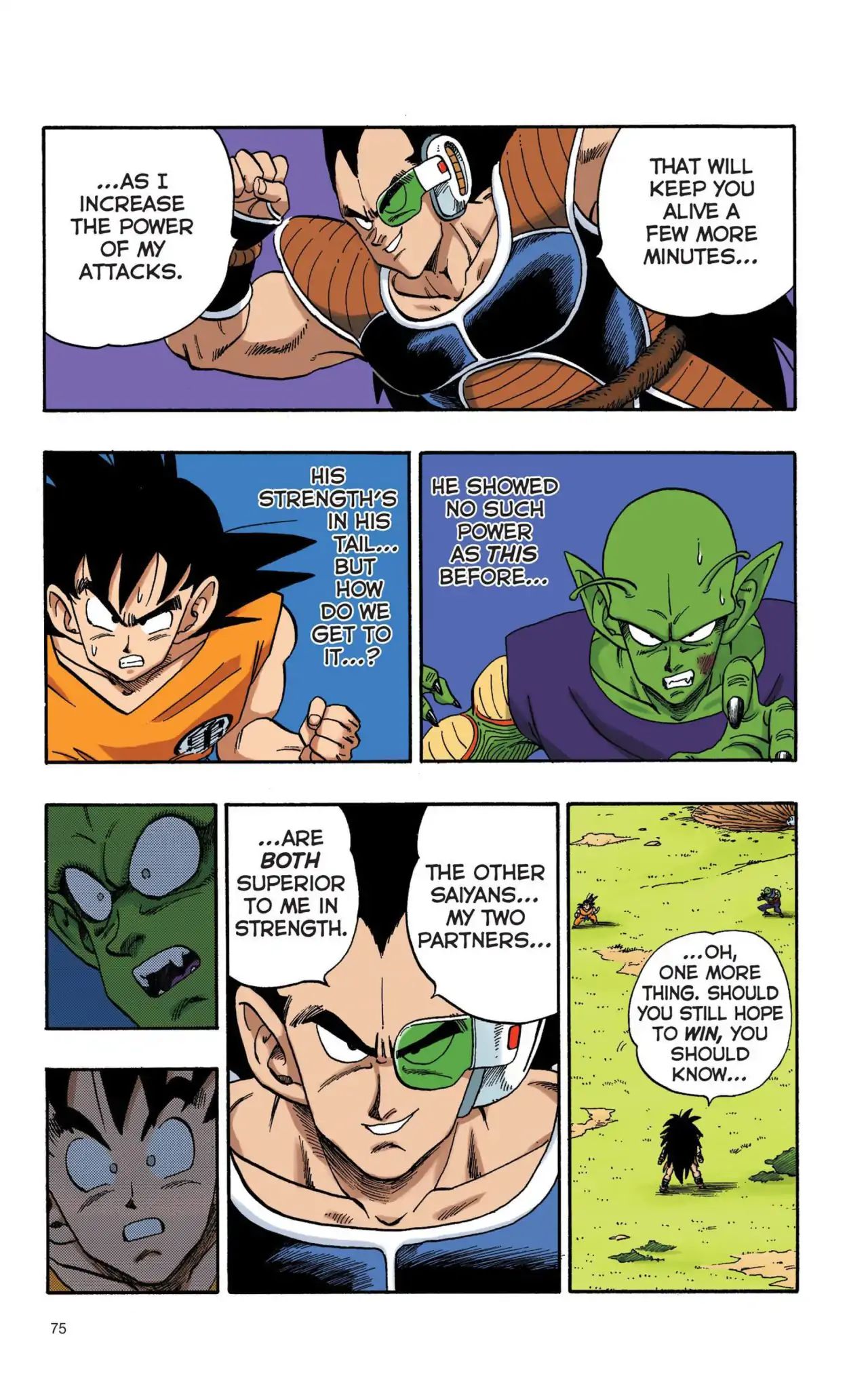 Dragon Ball Full Color Saiyan Arc - Vol.1 Chapter 005: An Unexpected Strength