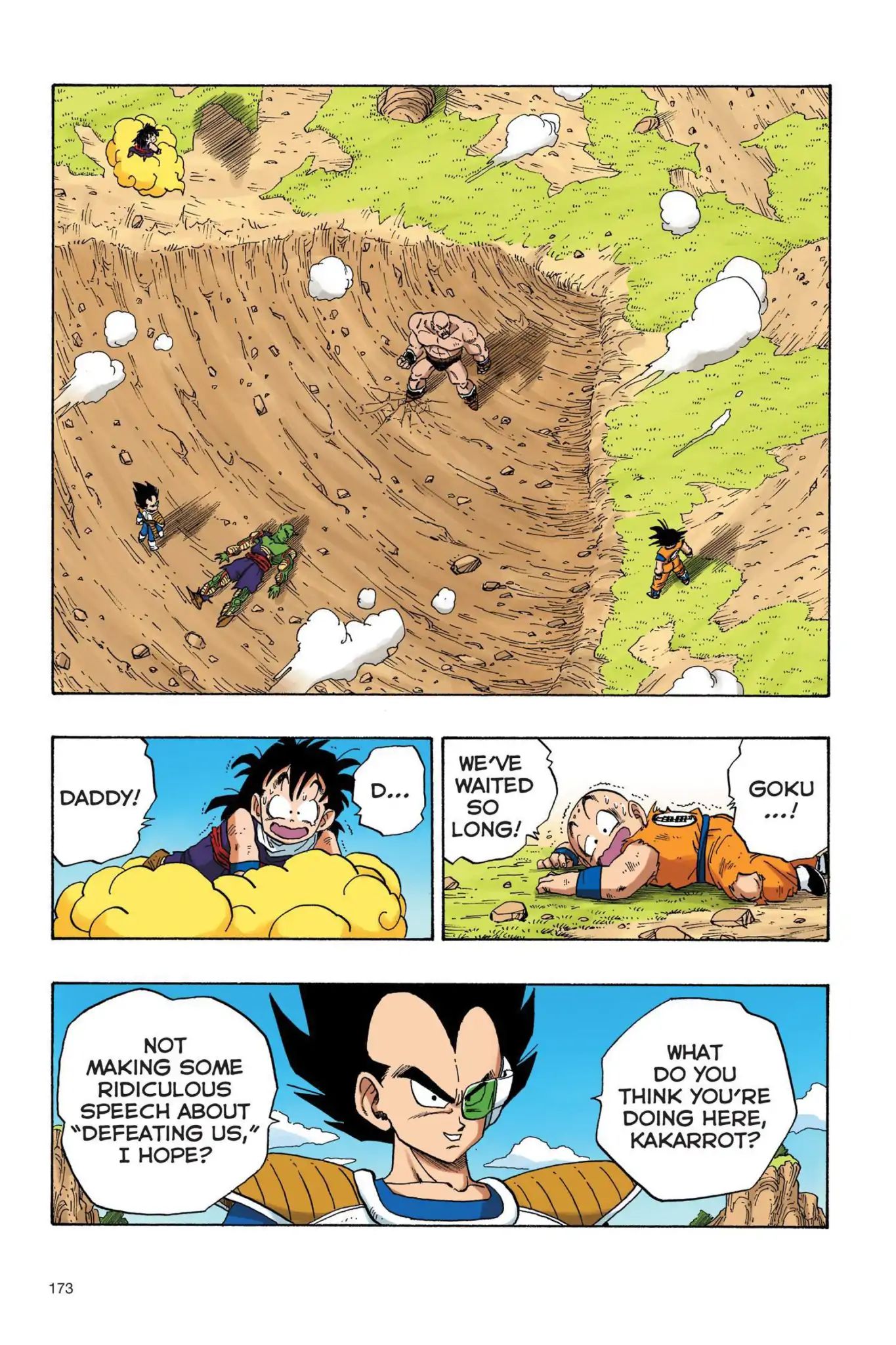 Dragon Ball Full Color Saiyan Arc - Vol.2 Chapter 030: The Quiet Wrath Of Son Goku