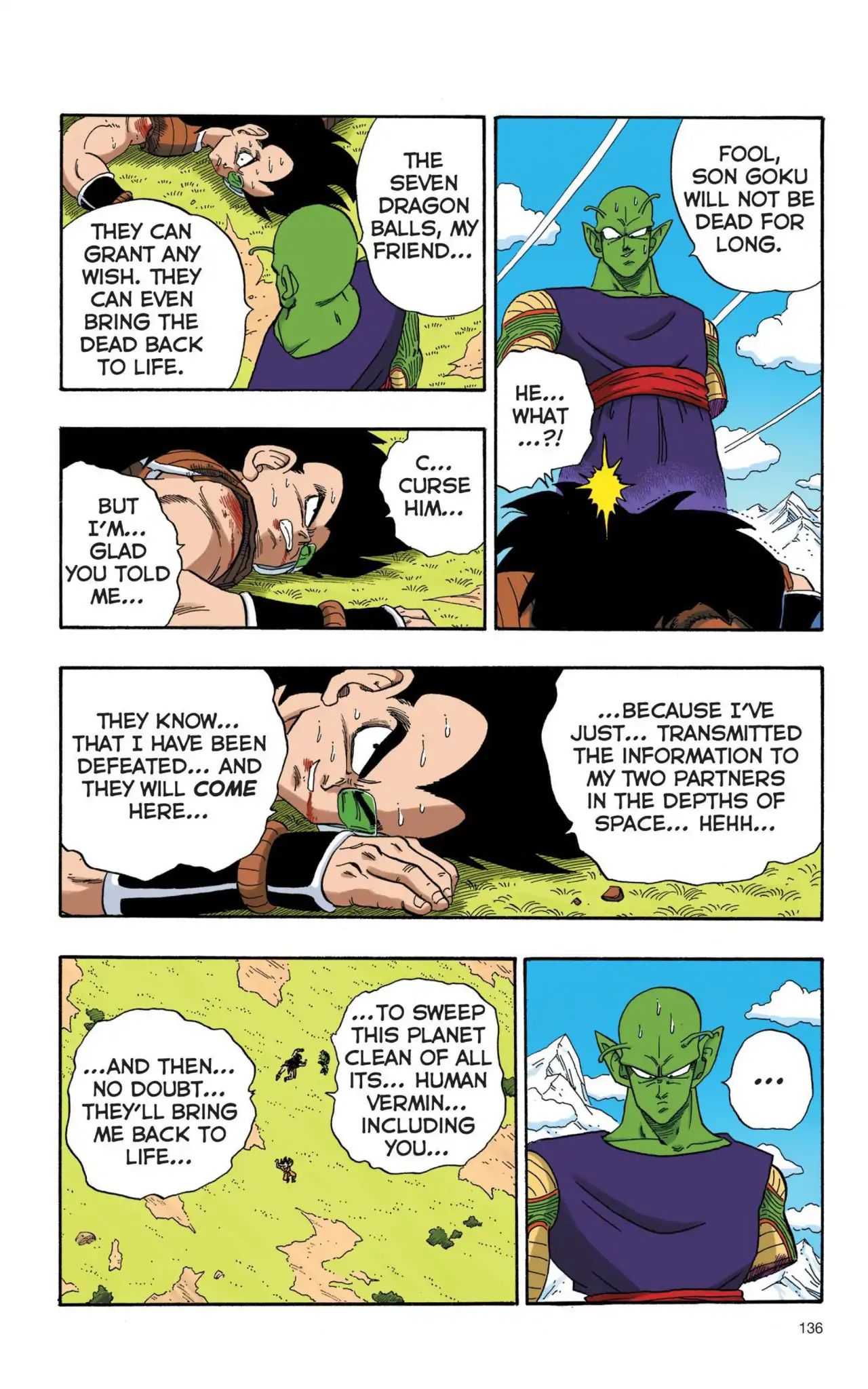 Dragon Ball Full Color Saiyan Arc - Vol.1 Chapter 010: Sayonara, Goku