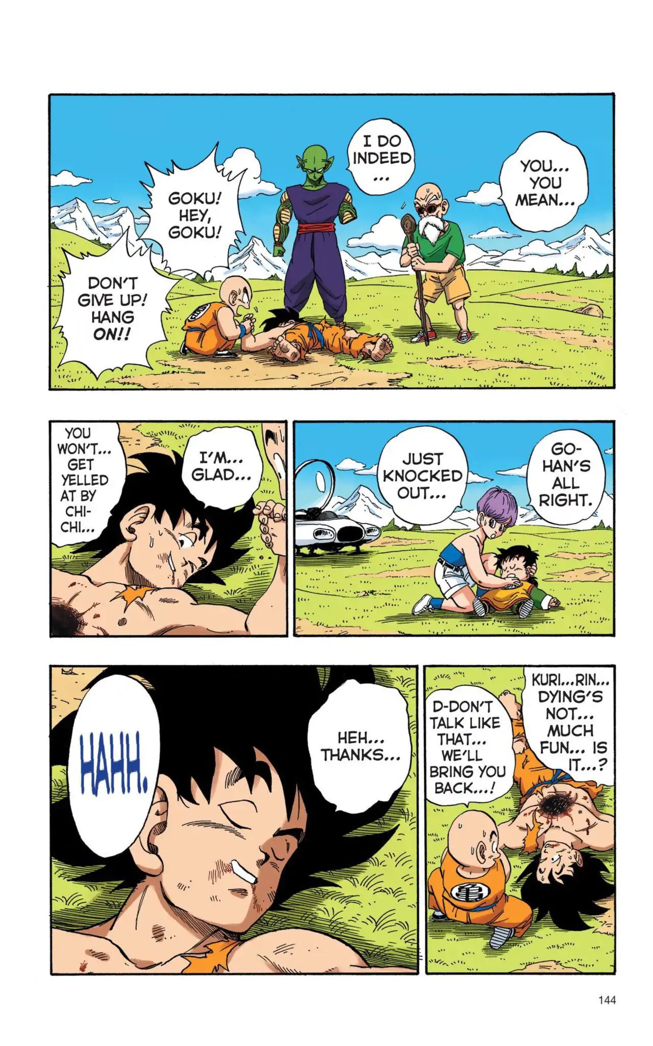 Dragon Ball Full Color Saiyan Arc - Vol.1 Chapter 010: Sayonara, Goku