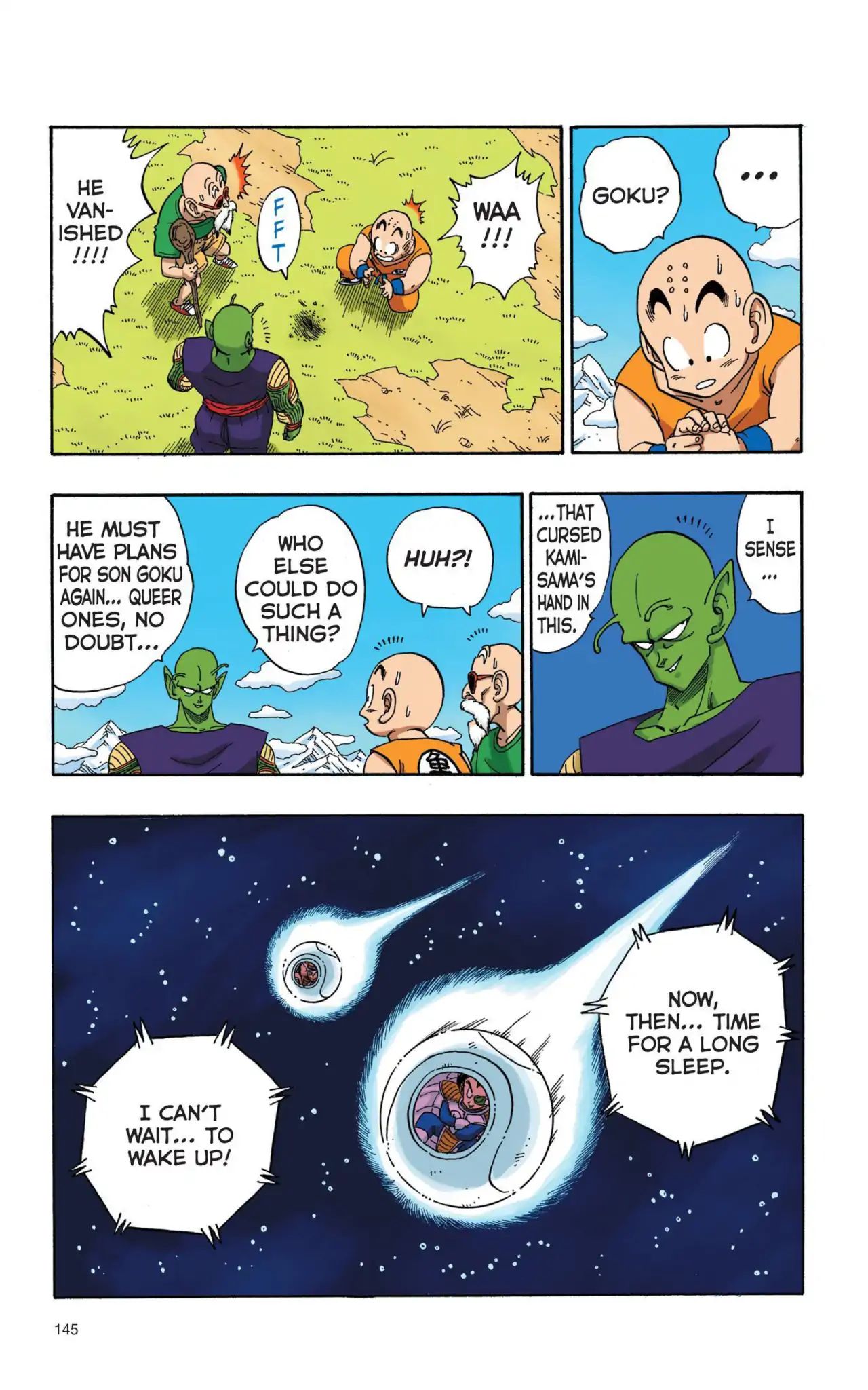 Dragon Ball Full Color Saiyan Arc - Vol.1 Chapter 010: Sayonara, Goku