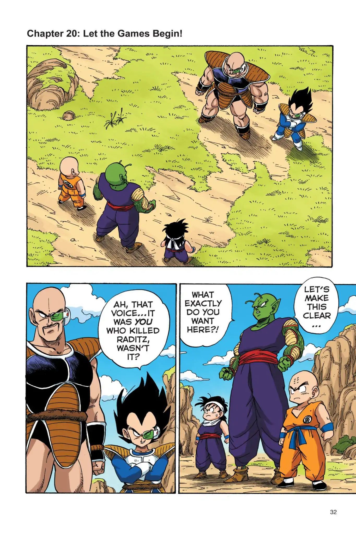 Dragon Ball Full Color Saiyan Arc - Vol.2 Chapter 020: Let The Games Begin!