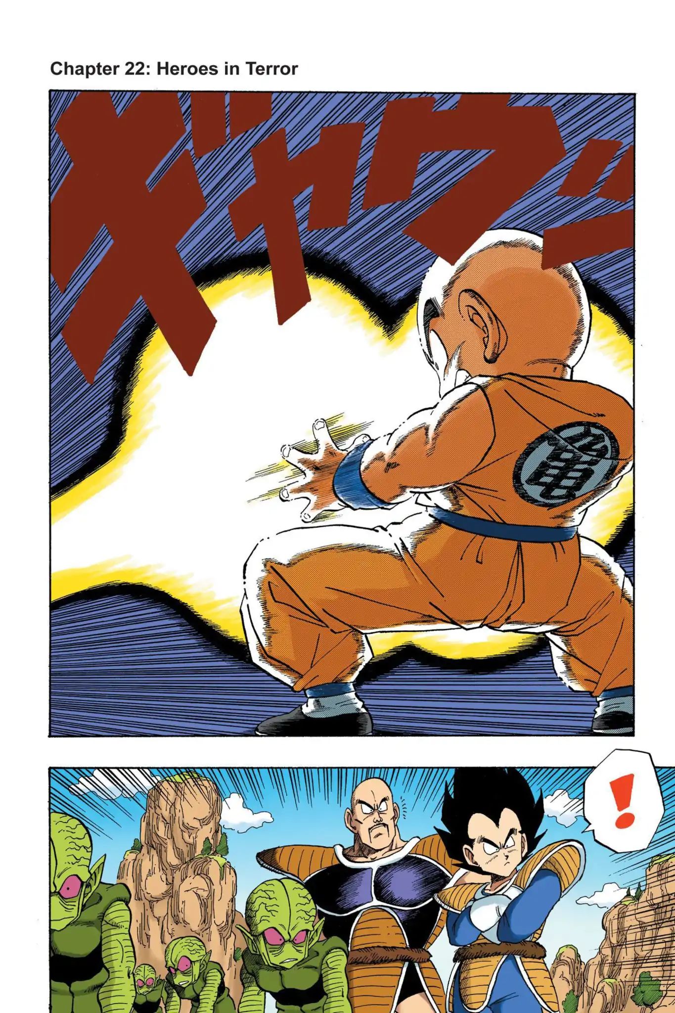 Dragon Ball Full Color Saiyan Arc - Vol.2 Chapter 022: Heroes In Terror