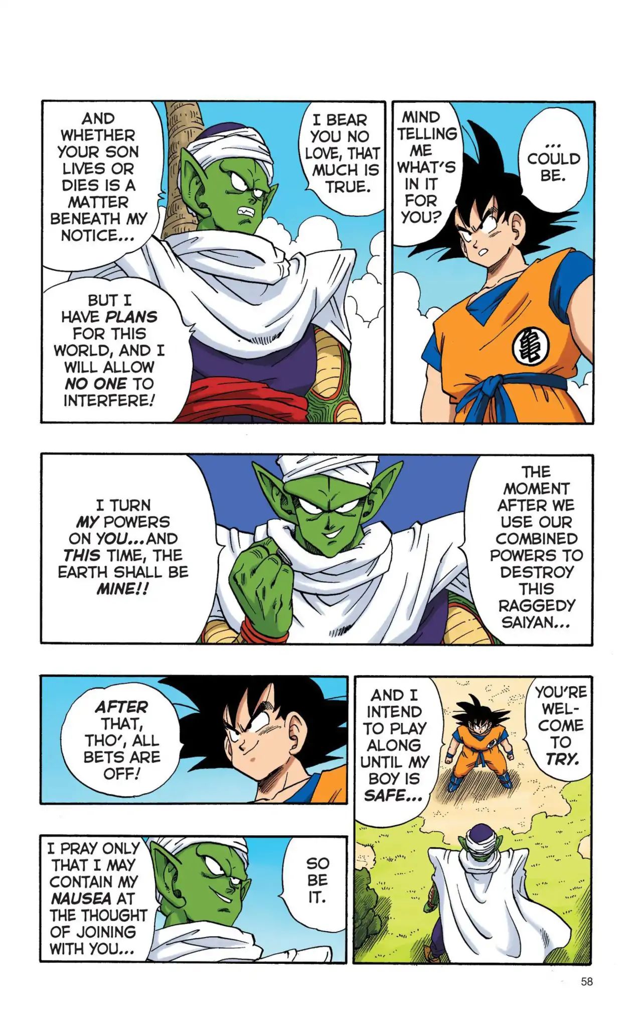 Dragon Ball Full Color Saiyan Arc - Vol.1 Chapter 004: An Enemy In Common